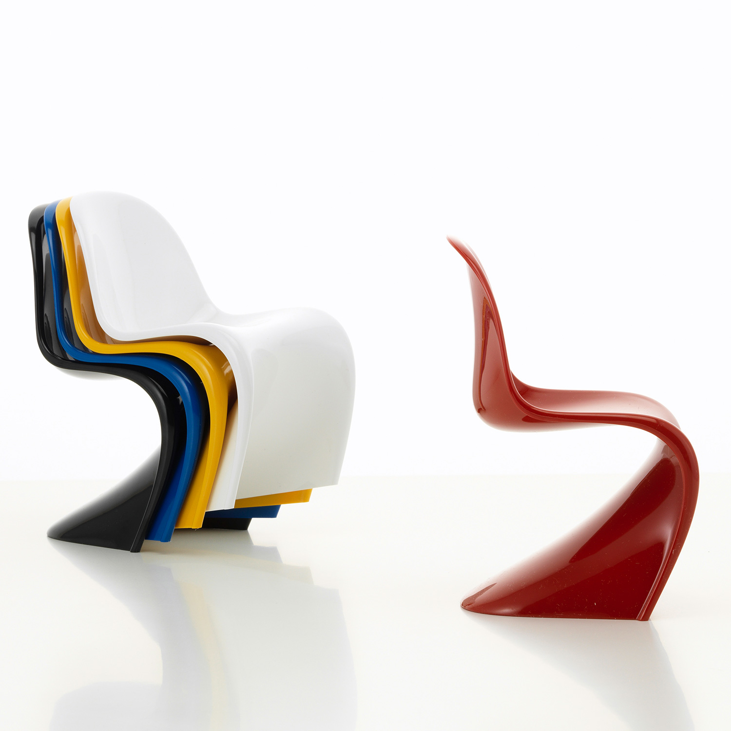 Vitra - Miniatur Tip Ton gletscherblau Barber & Osgerby