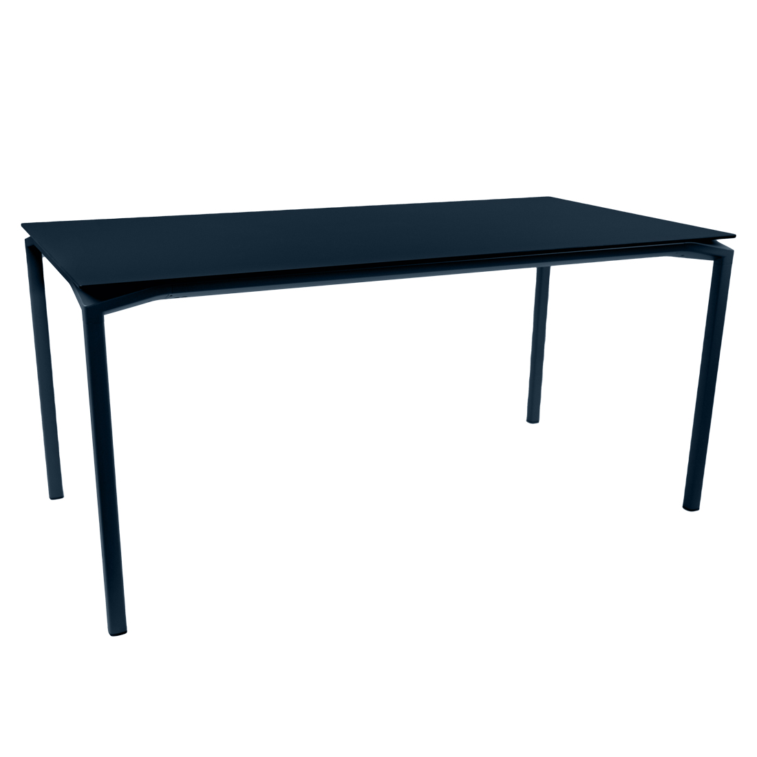 Fermob - Calvi Tisch mit Samtfinish 160x80 cm abyssblau