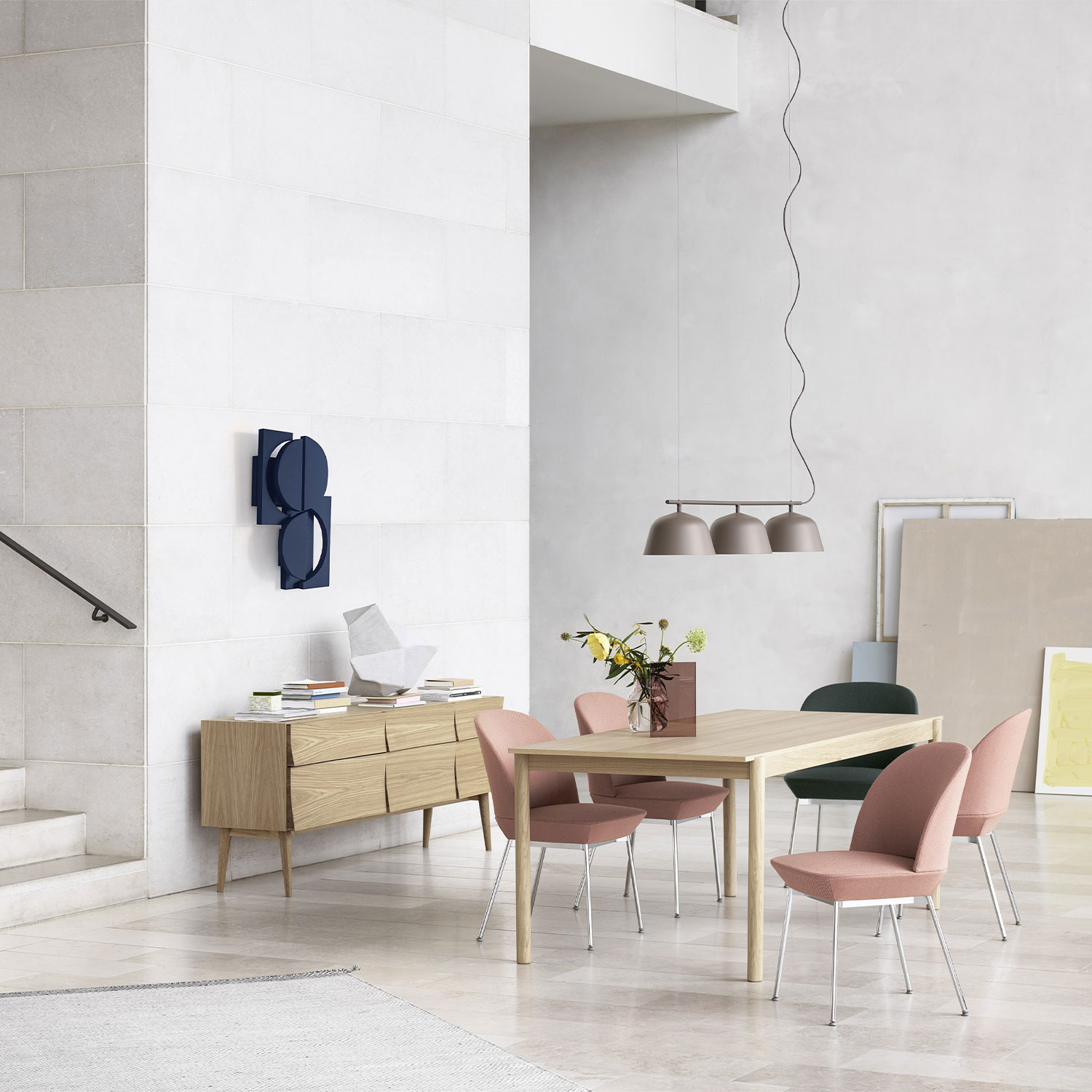 muuto taupe ambit rail deckenleuchte 55924