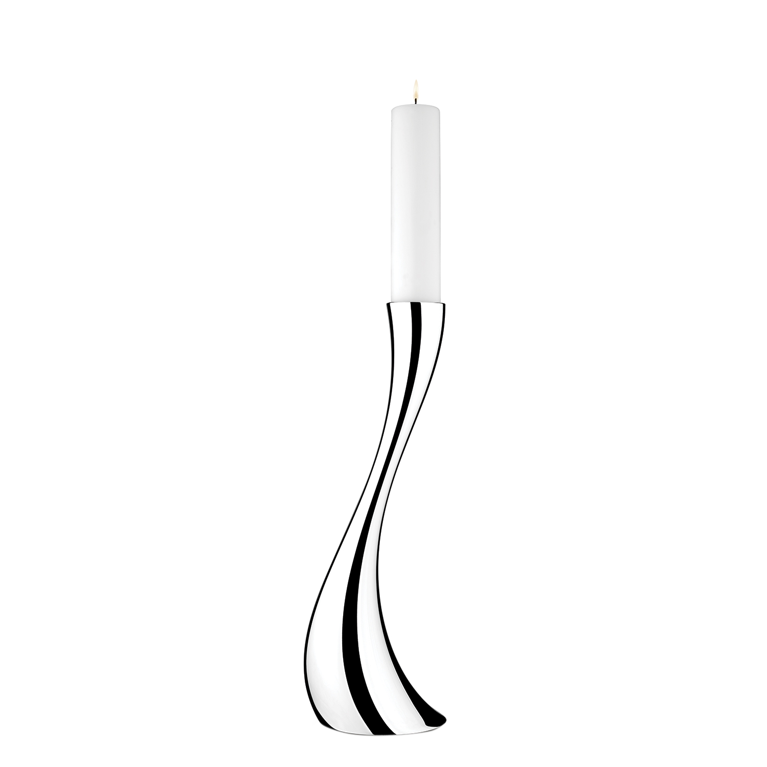 Georg Jensen - Cobra Bodenkerzenleuchter