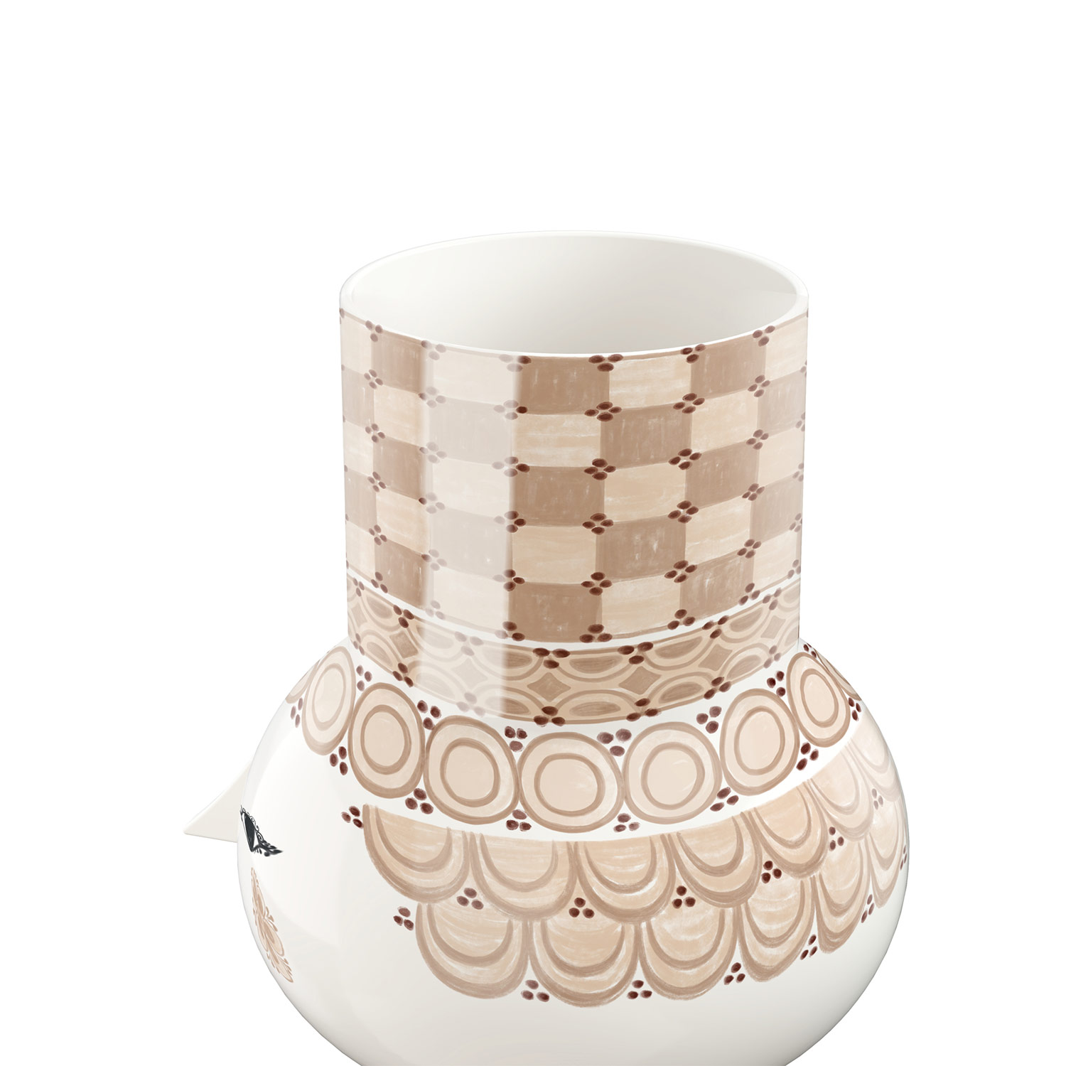 Björn Wiinblad - Olga Vase H35 cm sand