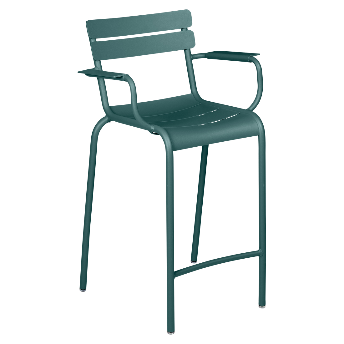 fermob luxembourg barhocker sessel gewittergrau 64929