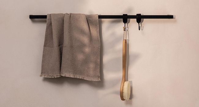 Metallbude Handtuchhalter Vana Handtuchhalter an Wand