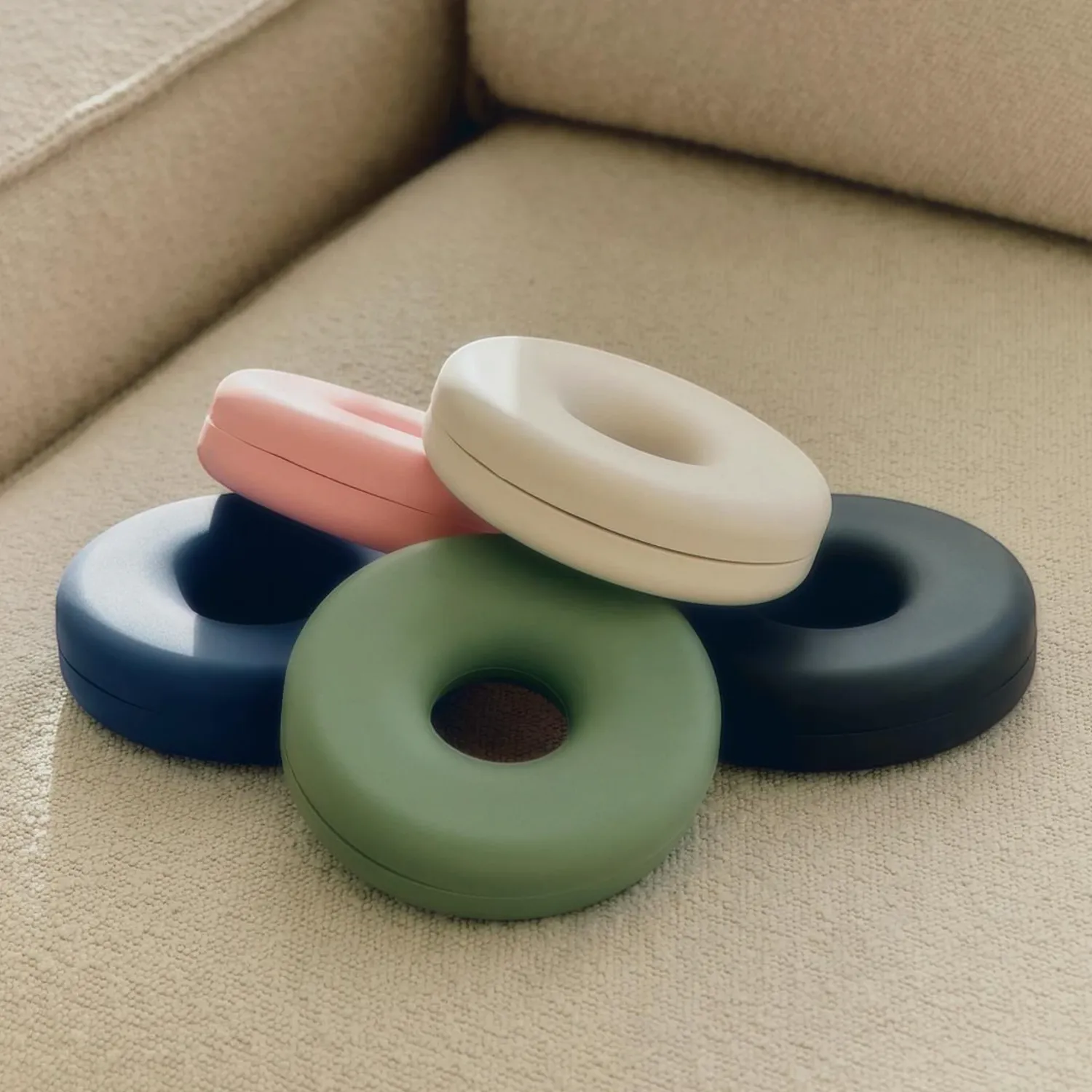 Pedestal - Cable Bagel powder blue