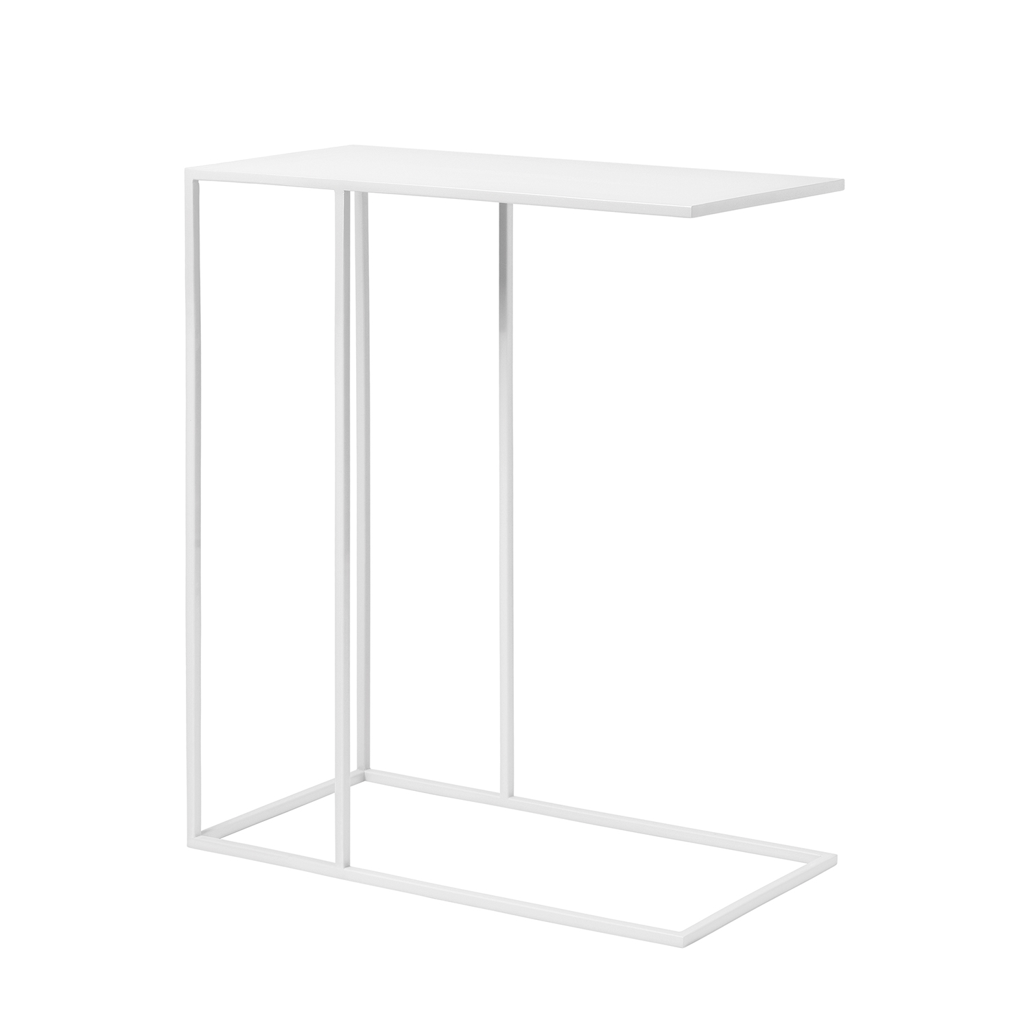 blomus fera beistelltisch weiss 81874