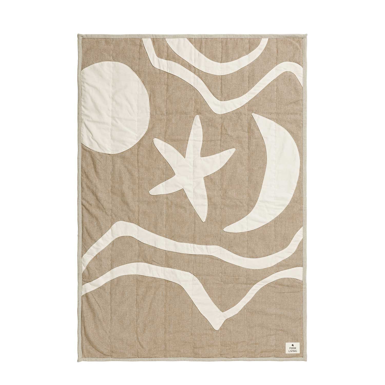 Ferm Living - Kove Steppdecke tan/cashmere