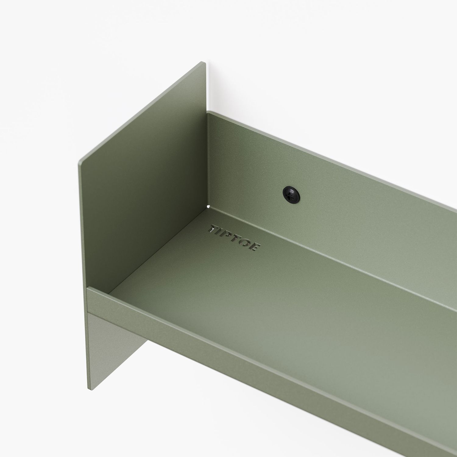 Tiptoe - PLI Slim Wandgarderobenregal 60x10 cm azurblau