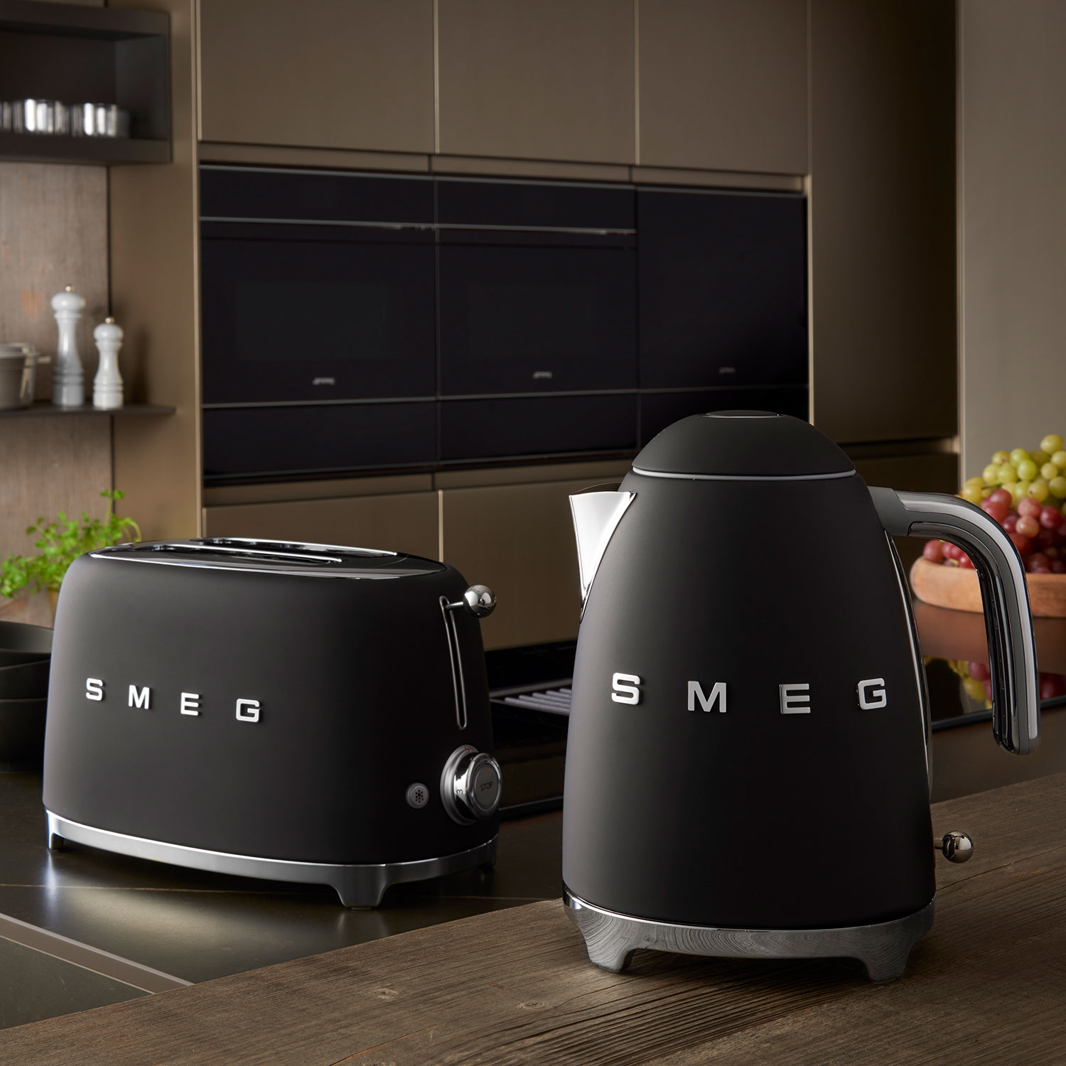 smeg matt schwarz 60054