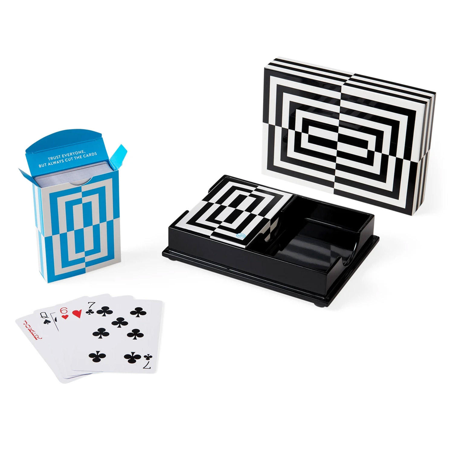 jonathan adler op art spielkarten set 75531