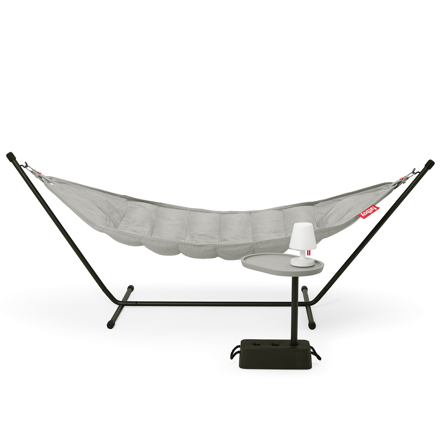 fatboy brick table light grey mit haengematte 66499