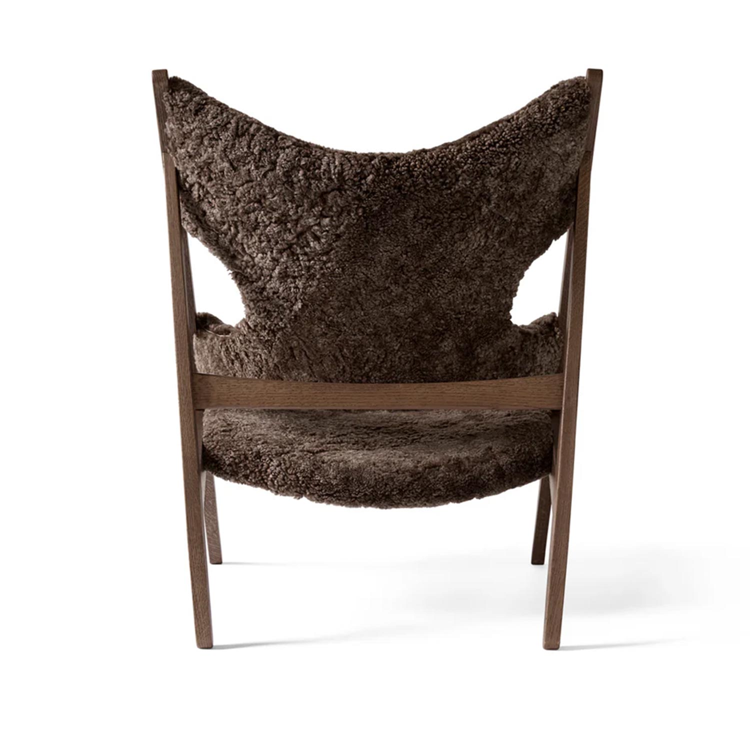 Audo - Knitting Lounge Chair dark stained oak/root