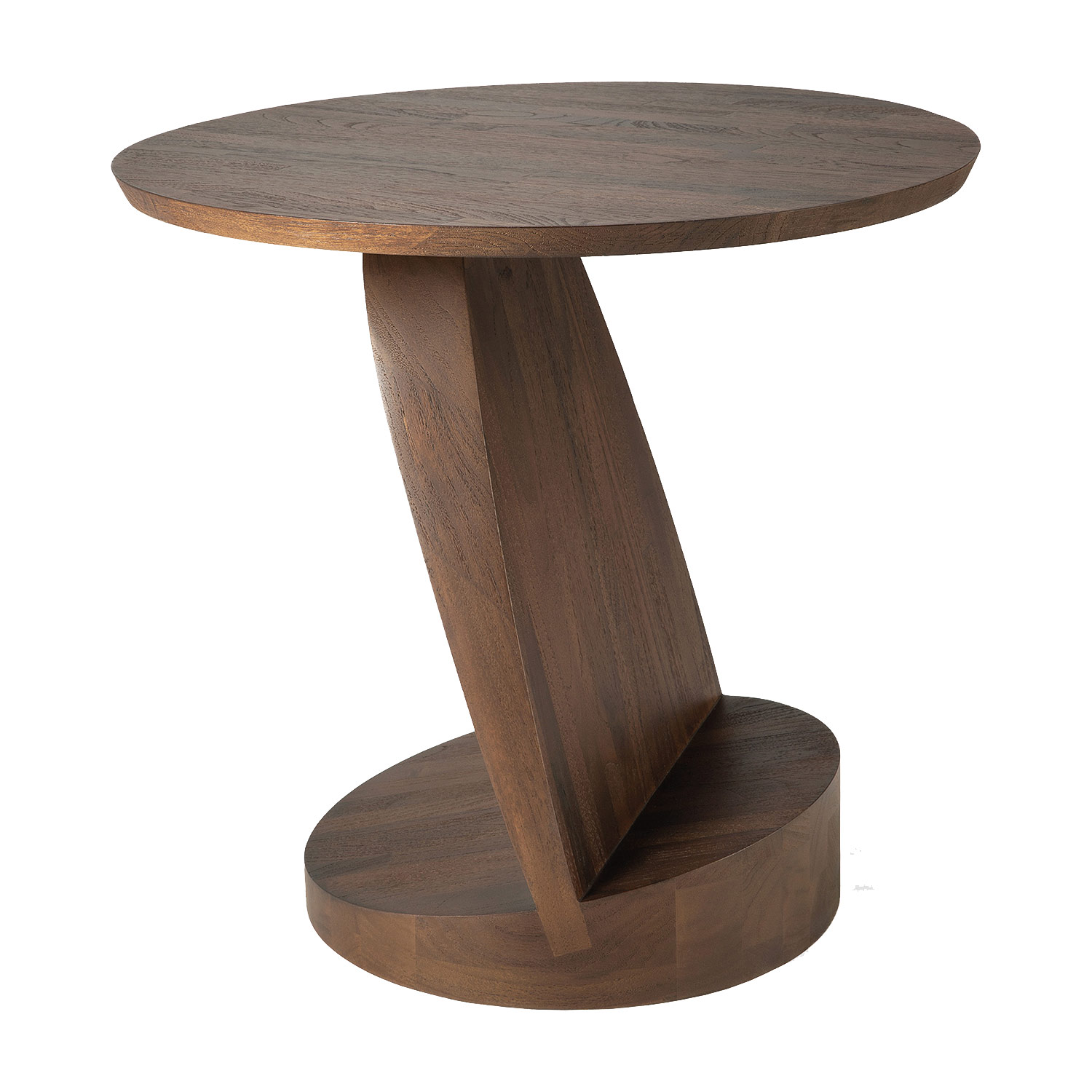 10185 oblic teak ethnicraft beistelltisch braun 92017