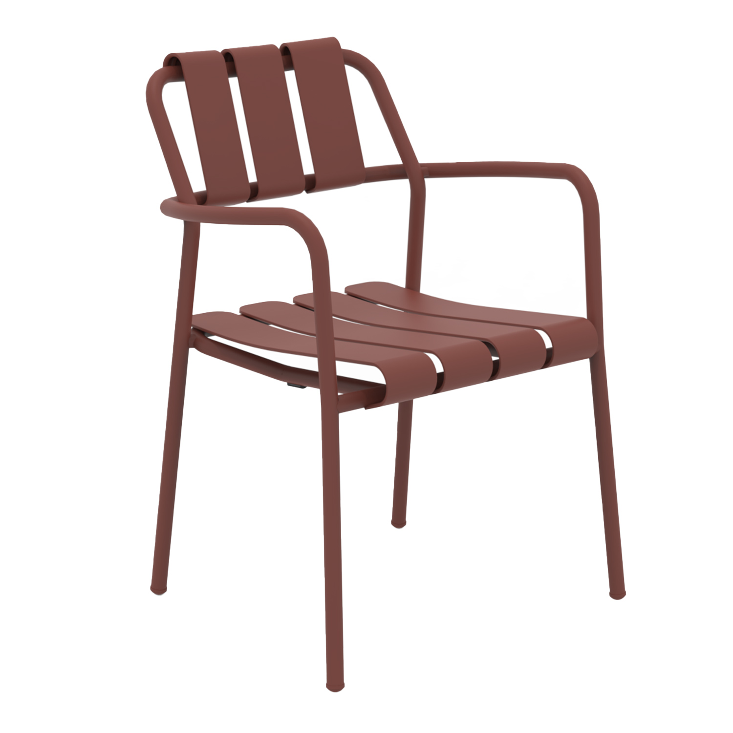 Vermobil - Armlehnstuhl Verdea terracotta