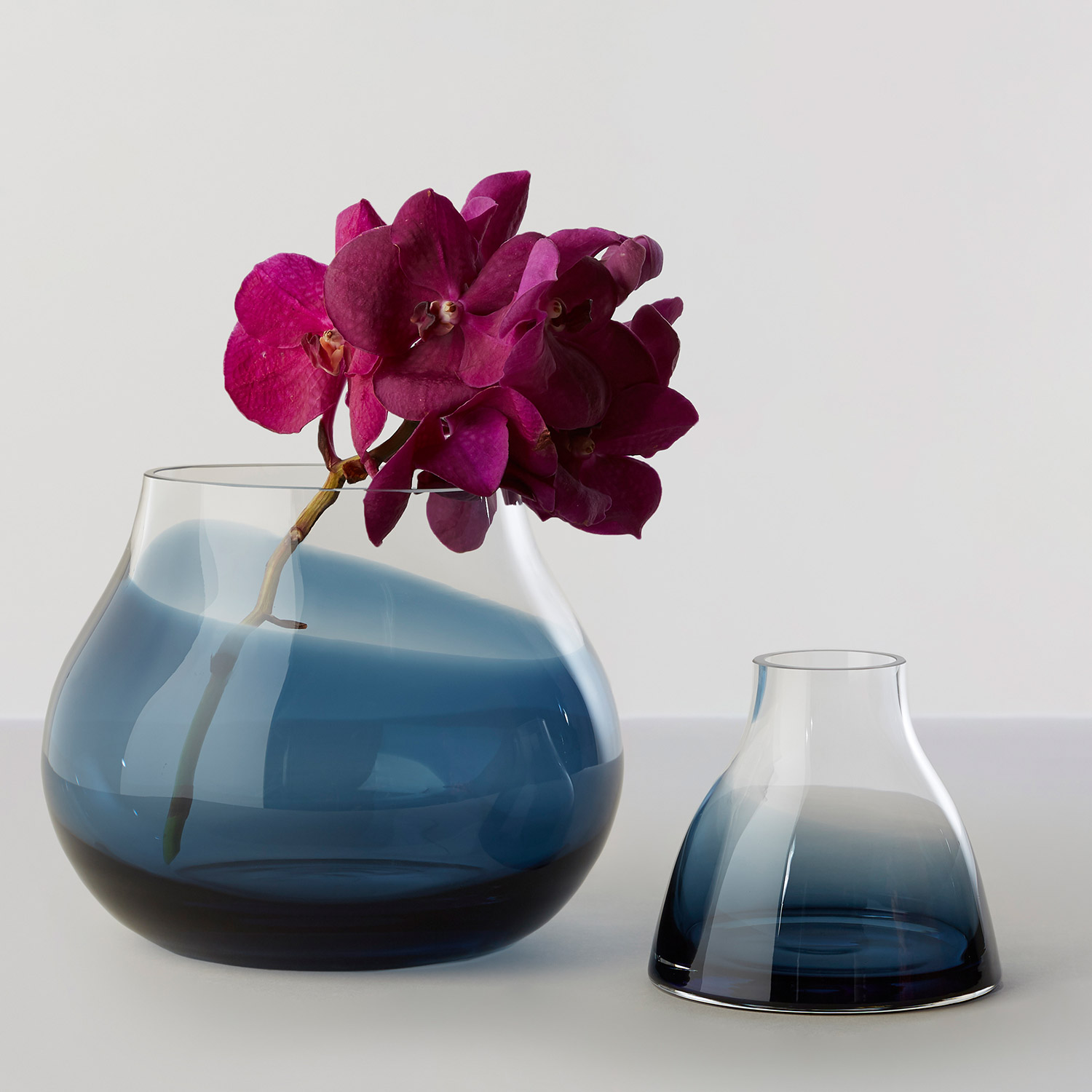 Ro Collection - Flower No. 23 Vase indigo blue