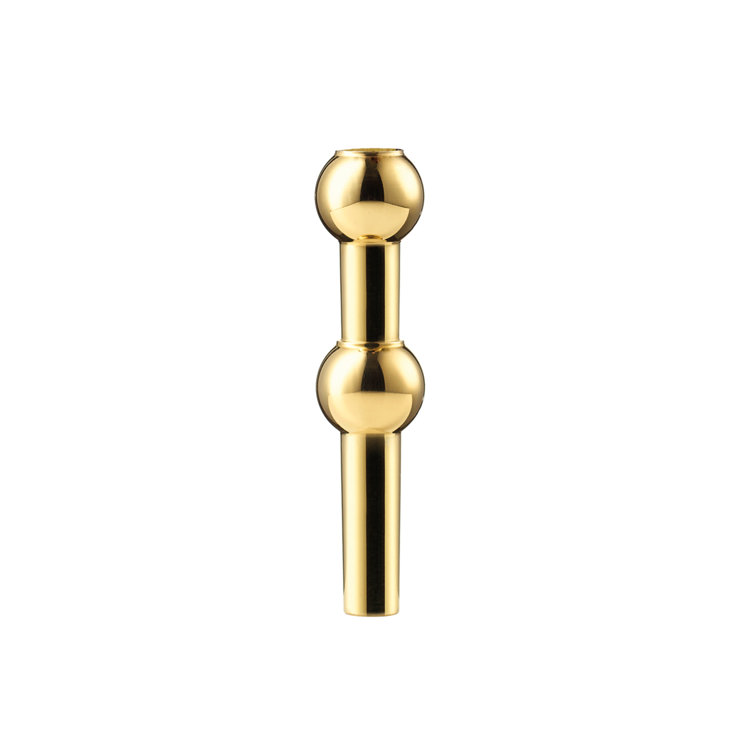 stoff nagel vase brass 78144