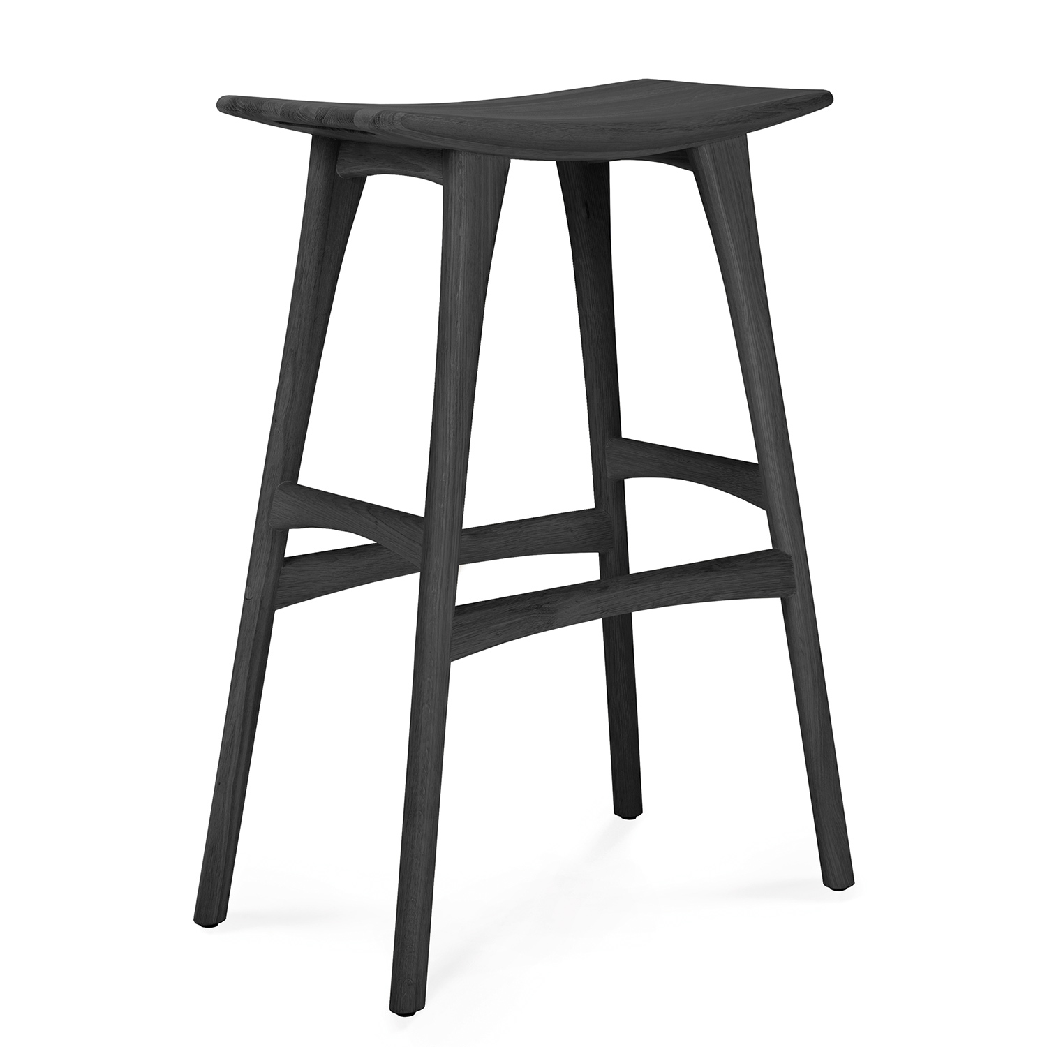 ethnicraft osso barhocker freisteller schwarz 84160