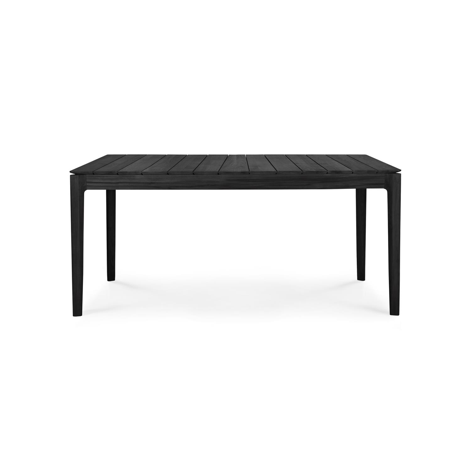 ethnicraft bok tisch fuer draussen freisteller schwarz 90877
