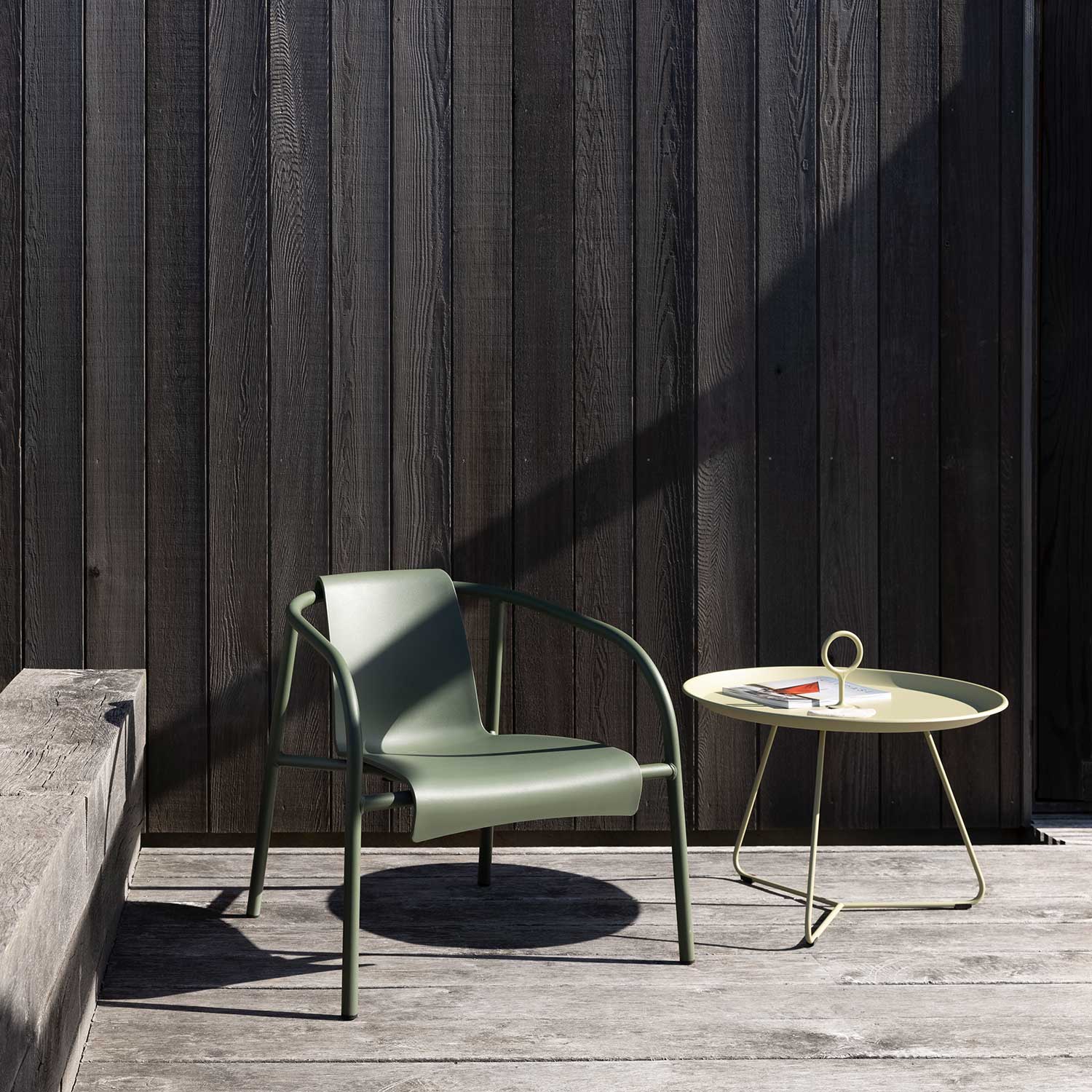 lounge chair olivgruen houe 94615