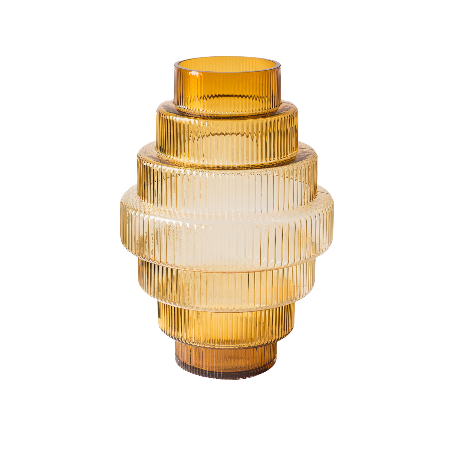 pols potten steps vase ocker s 95129
