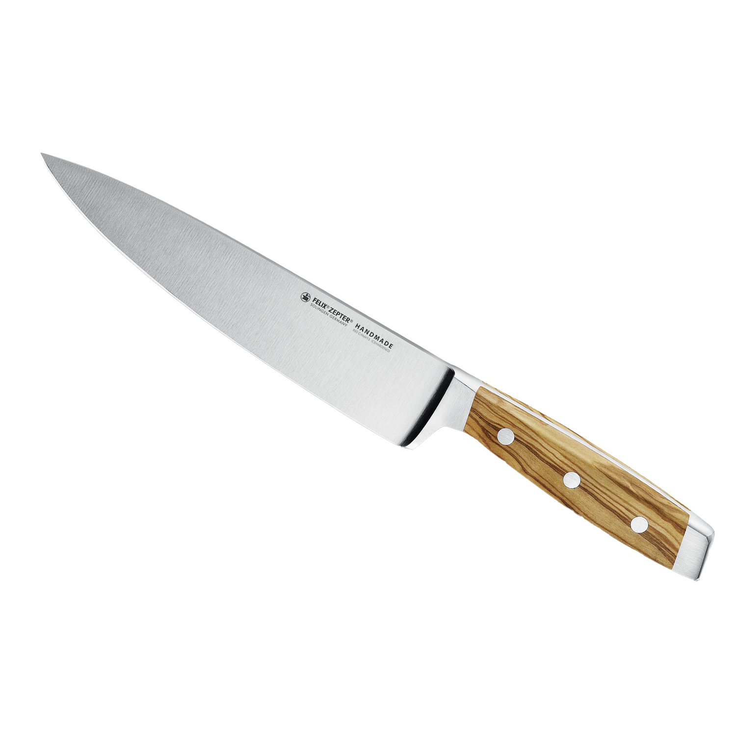Felix Solingen - First Class Wood Kochmesser 21 cm mit Schut