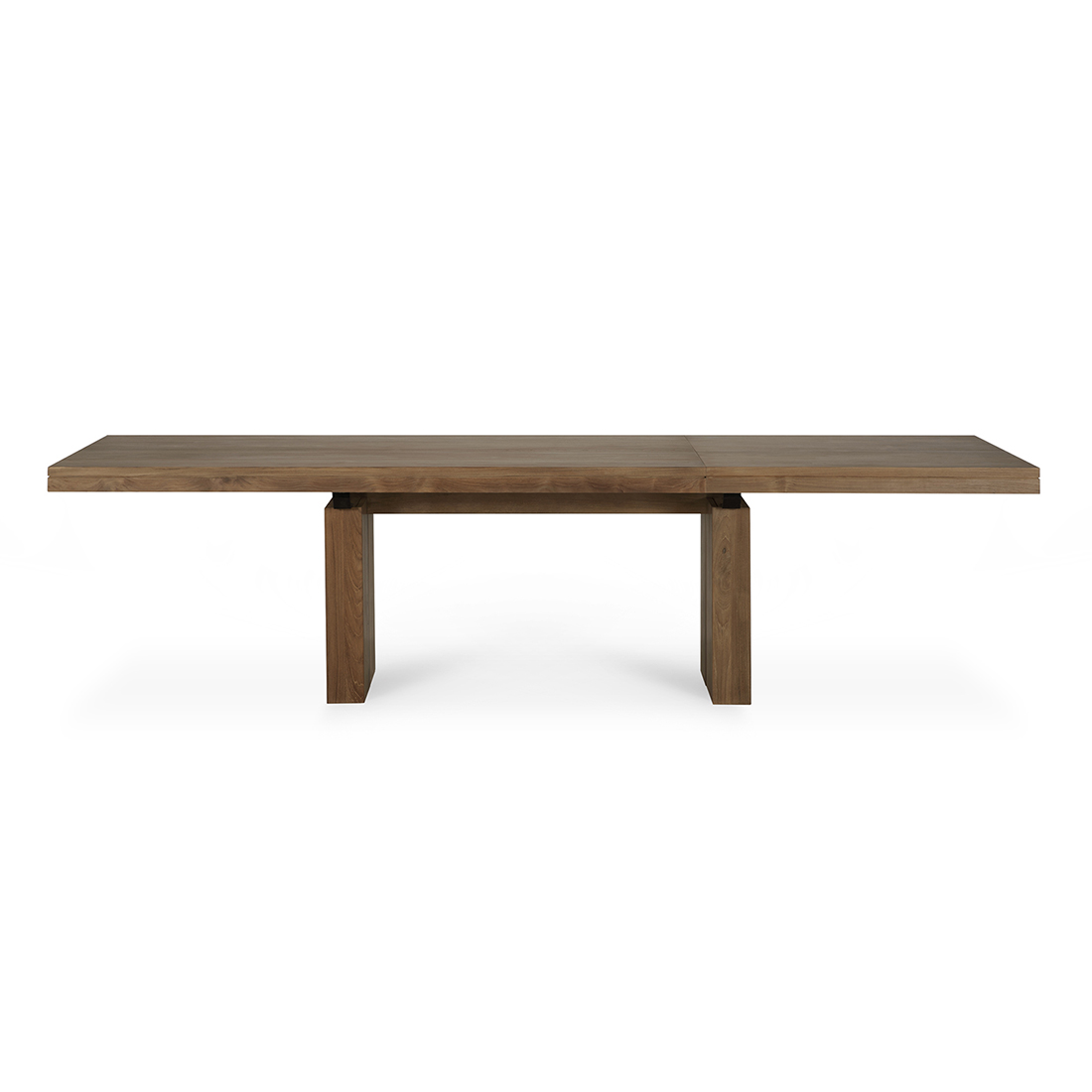 ethnicraft double teakholz tisch ausgezogen 88790