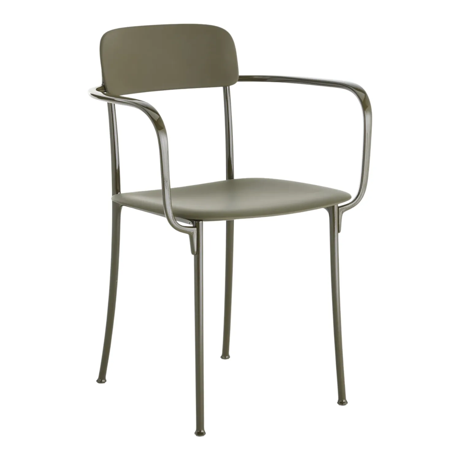 Kartell - Savoia Kleiner Sessel grün