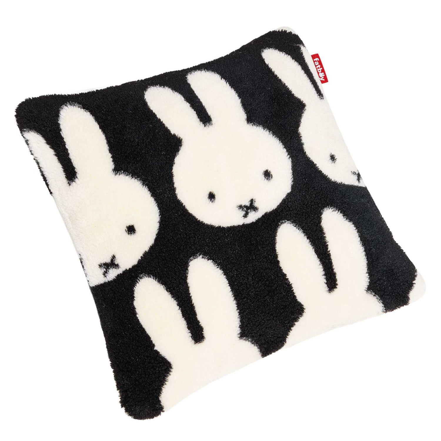 Fatboy - Square Pillow Teddy x Miffy black/white