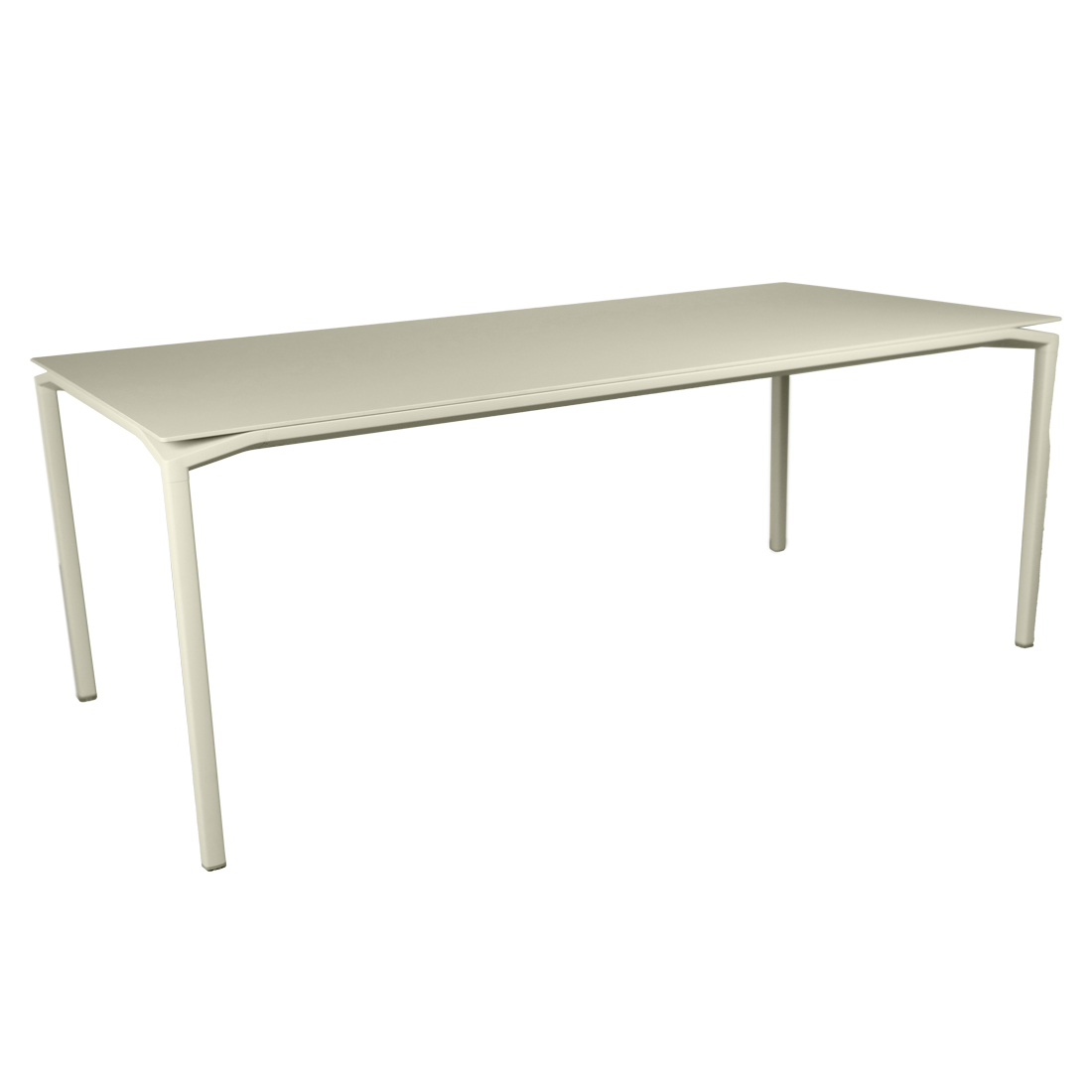 Fermob - Calvi Tisch mit Samtfinish 195x95 cm lehmgrau
