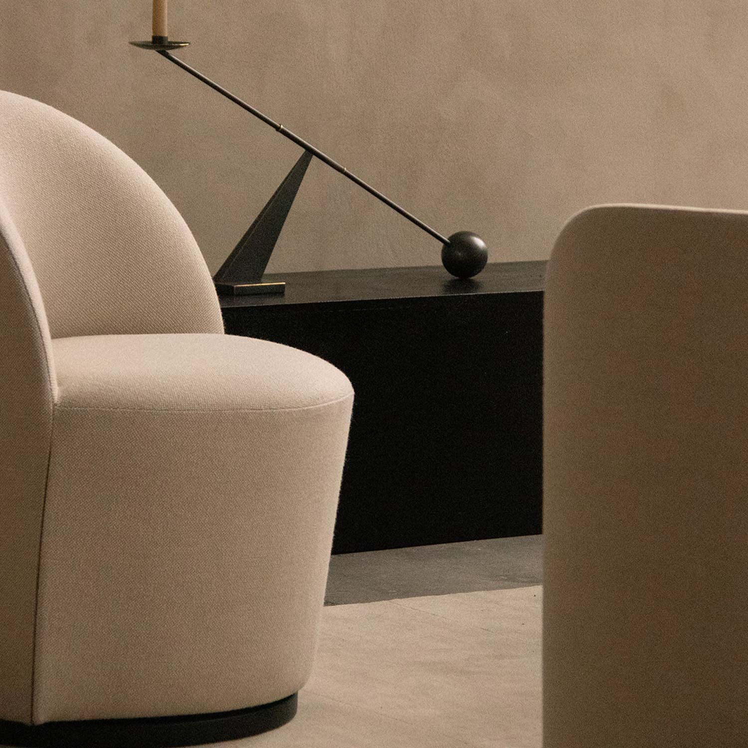 Audo - Tearoom Clubsessel drehbar Bouclé 2
