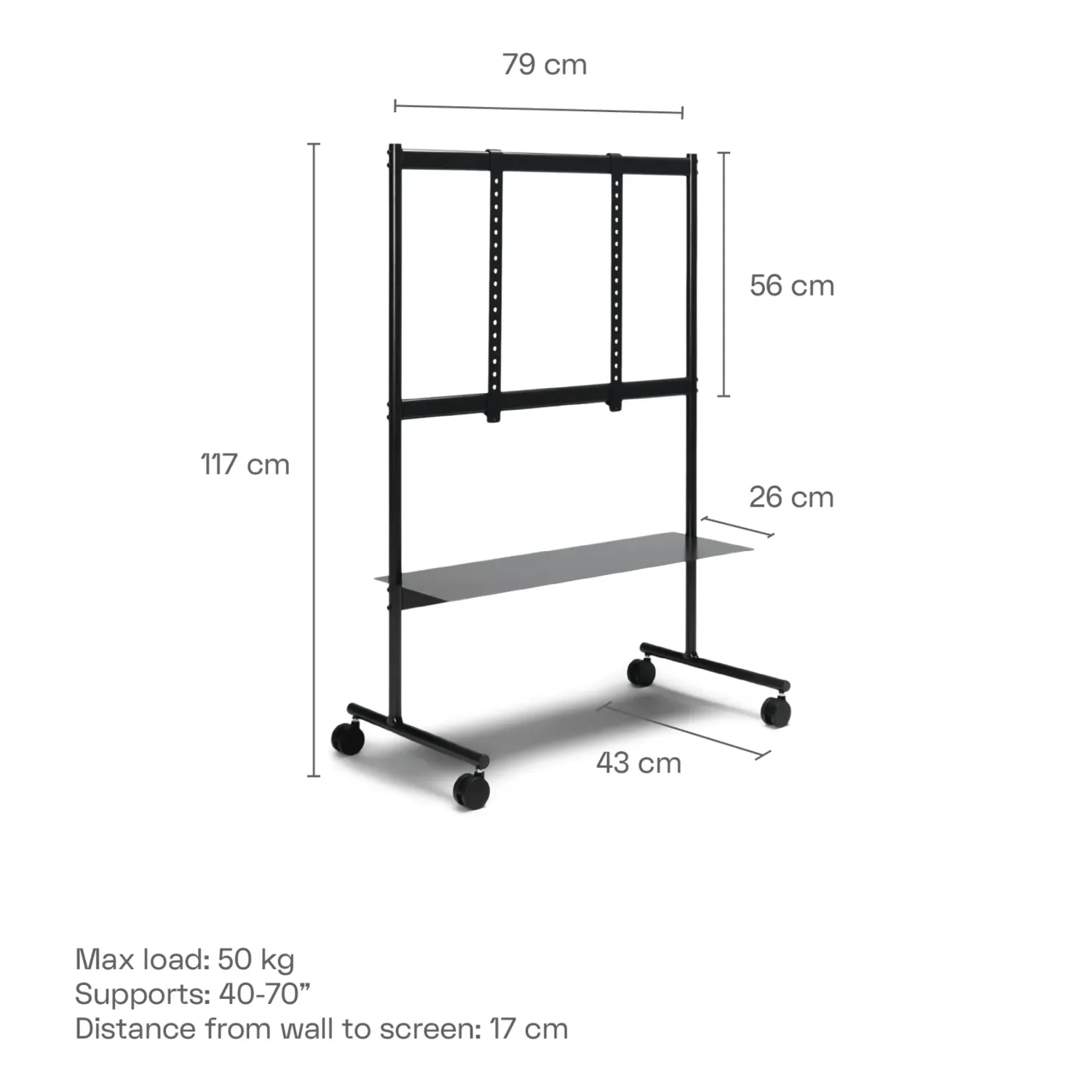 Pedestal - Rover TV-Ständer oat