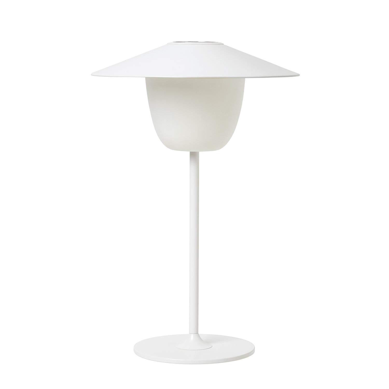 blomus ani tischleuchte klein weiss 82666