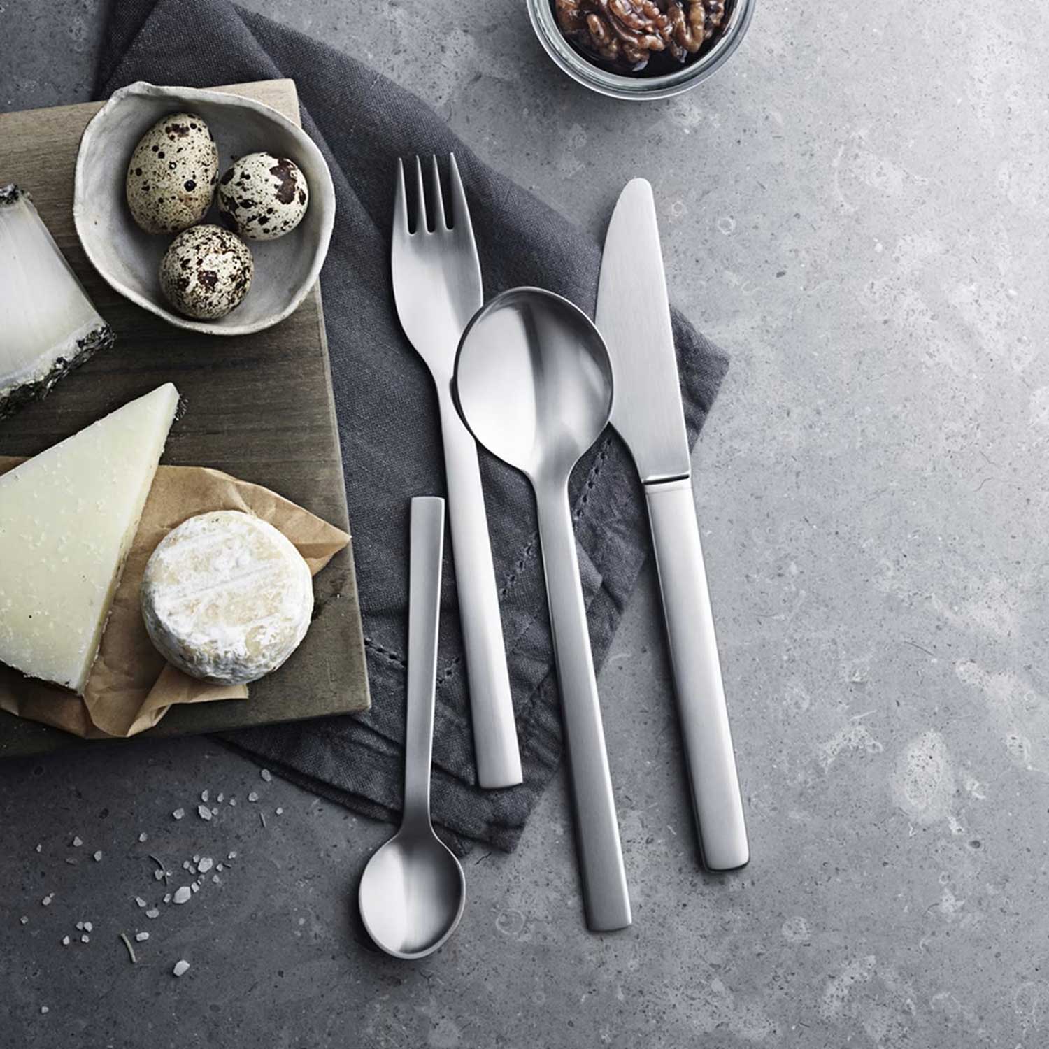 Georg Jensen - New York Besteck Set 4 teilig