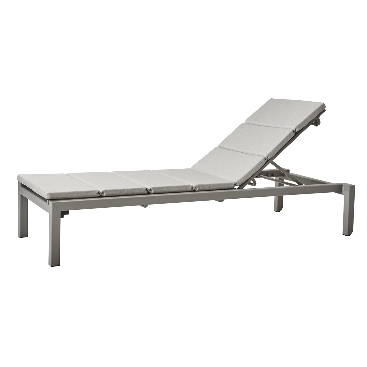 cane line relax sonnenliege light grey kissen freisteller 89387