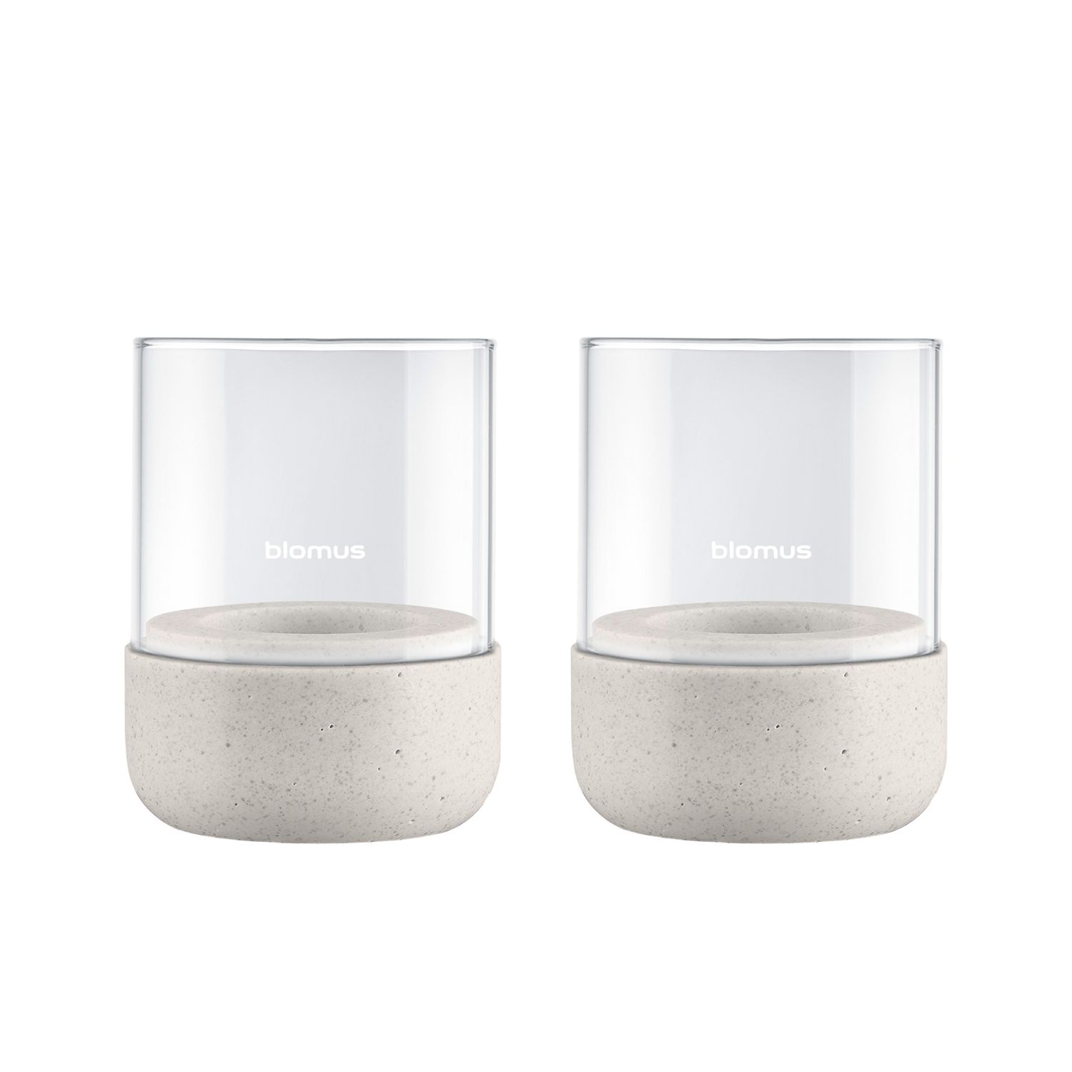 blomus - CALMA Windlicht XS 2er Set moonbeam