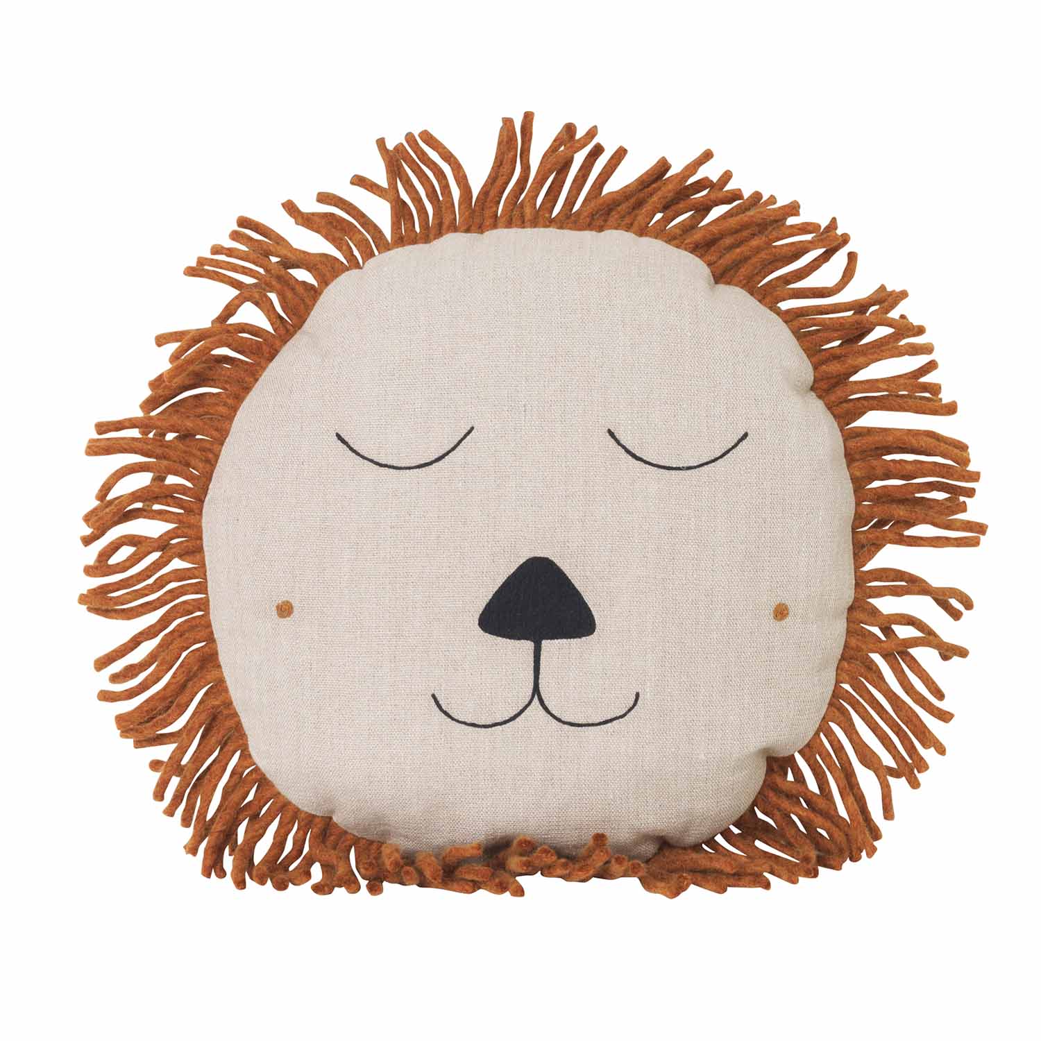 ferm Living Safari Kissen Lion natural