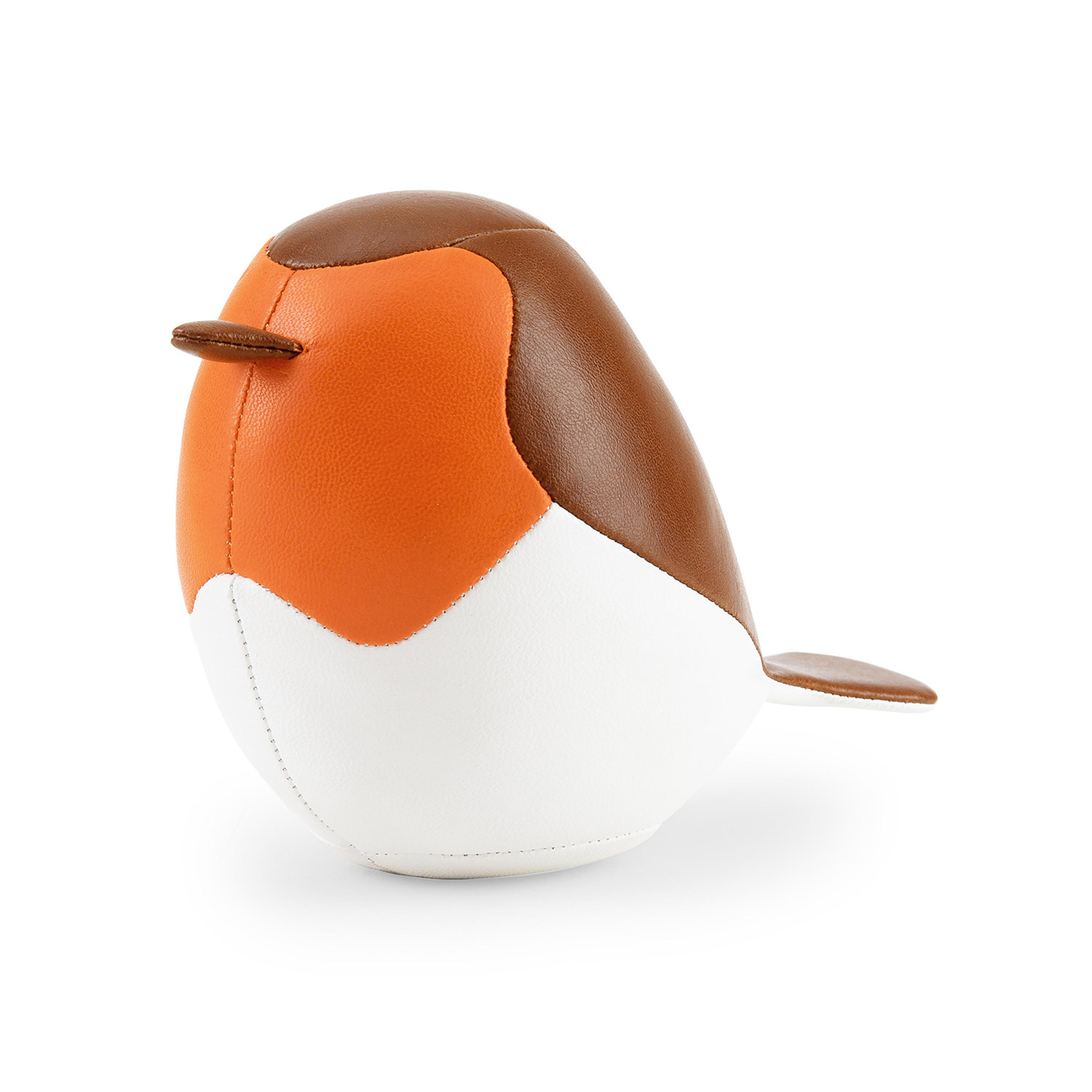 zueny vogel robin briefbeschwerer brown orange 82833