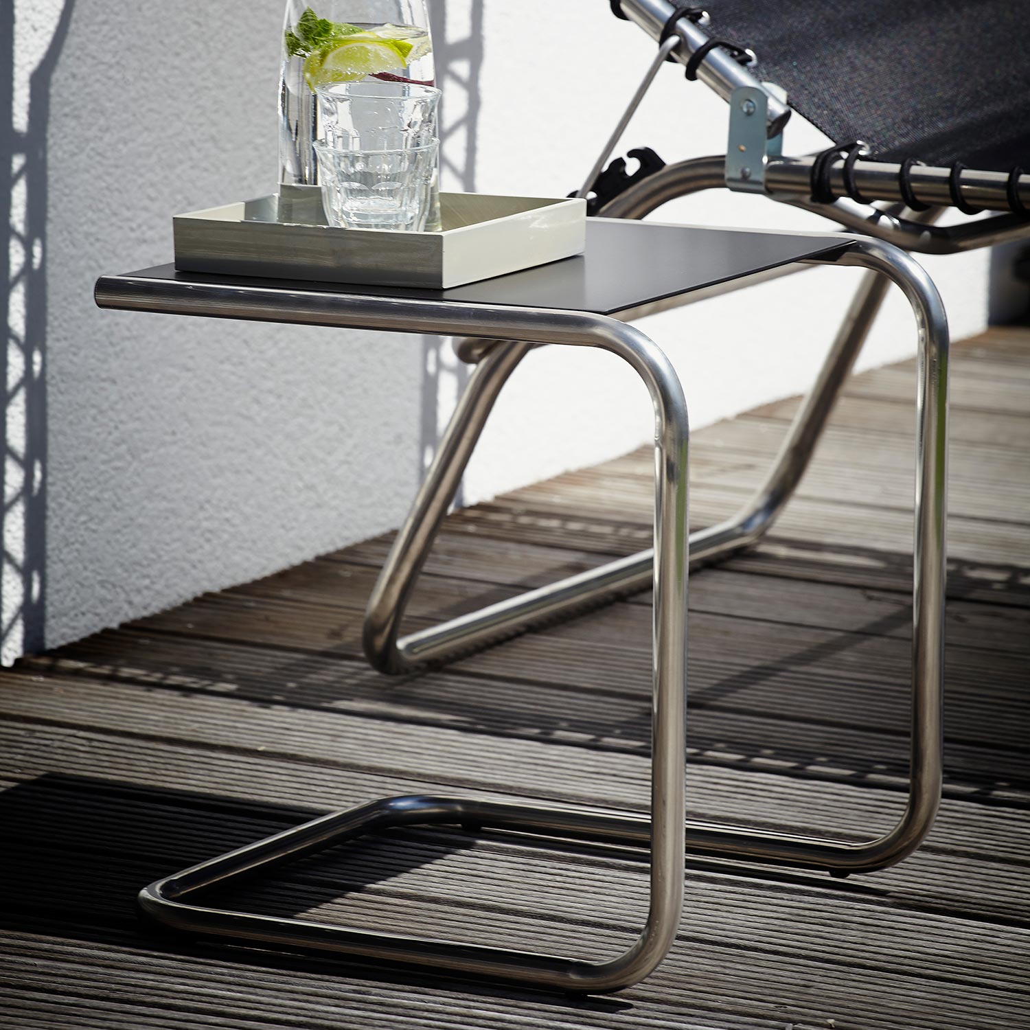 fiam club beistelltisch schwarz 51587