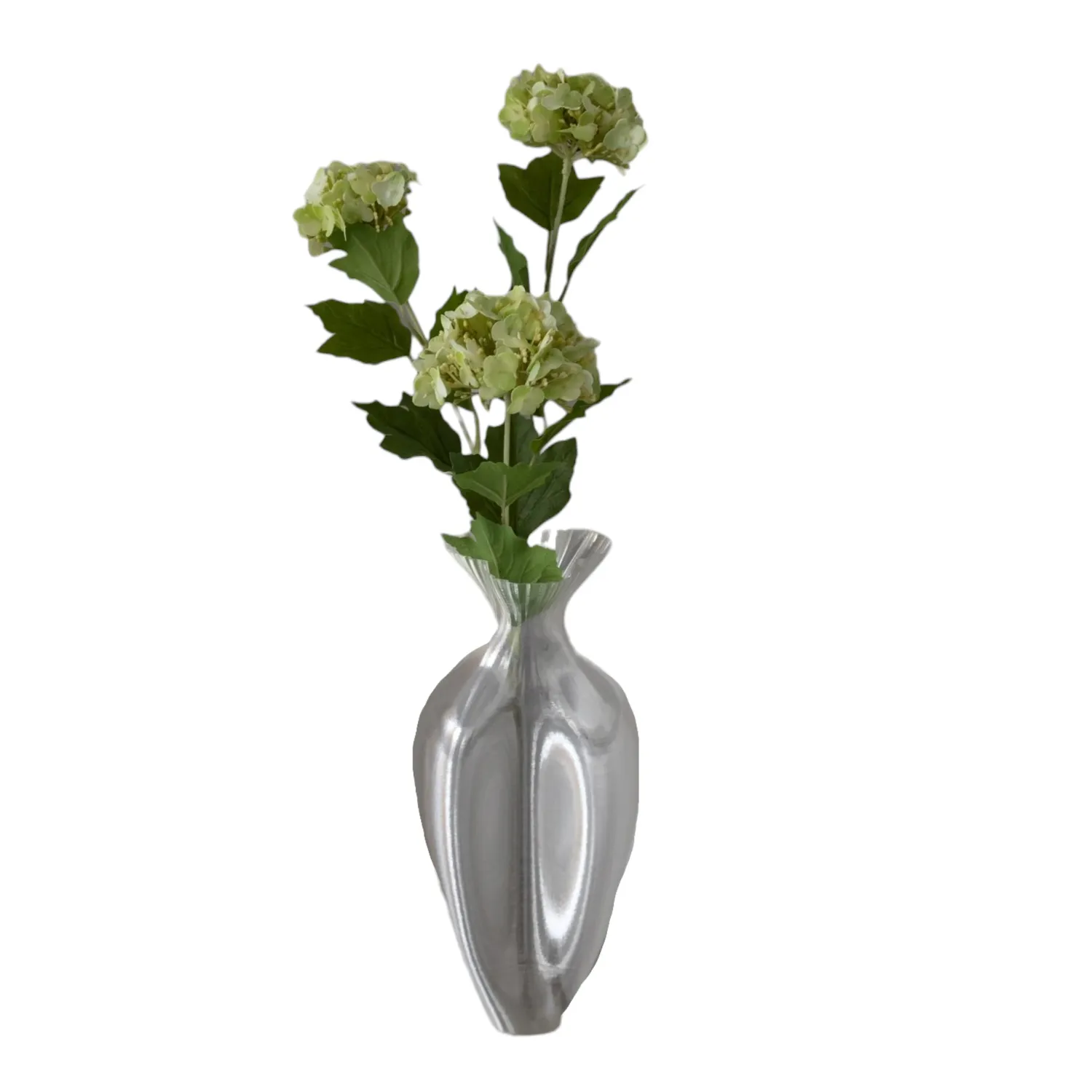 BLOOM OBJECTS - Schneeball-Hortensie Kunstblume nature green