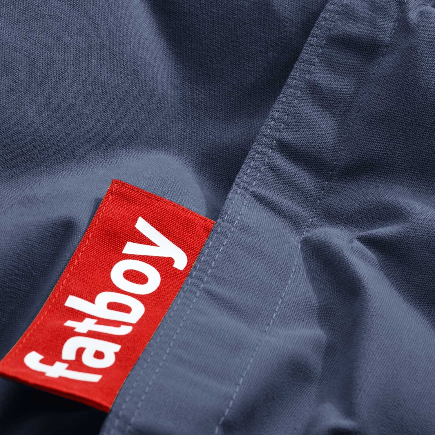 Fatboy - Original Canvas Recycled Sitzsack crown blue