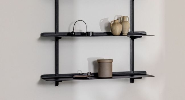 Metallbude Regal Linara Wandregal an Wand