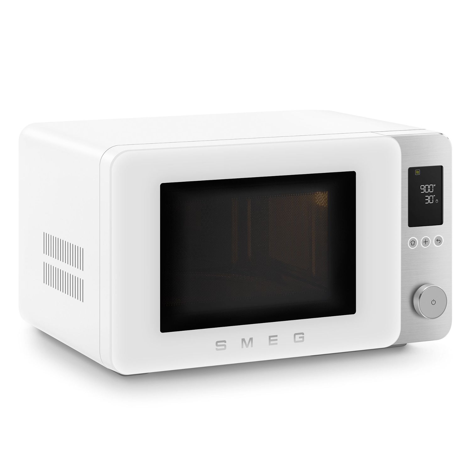 SMEG - Kombi-Mikrowelle mit Air Fry MOC02 weiß