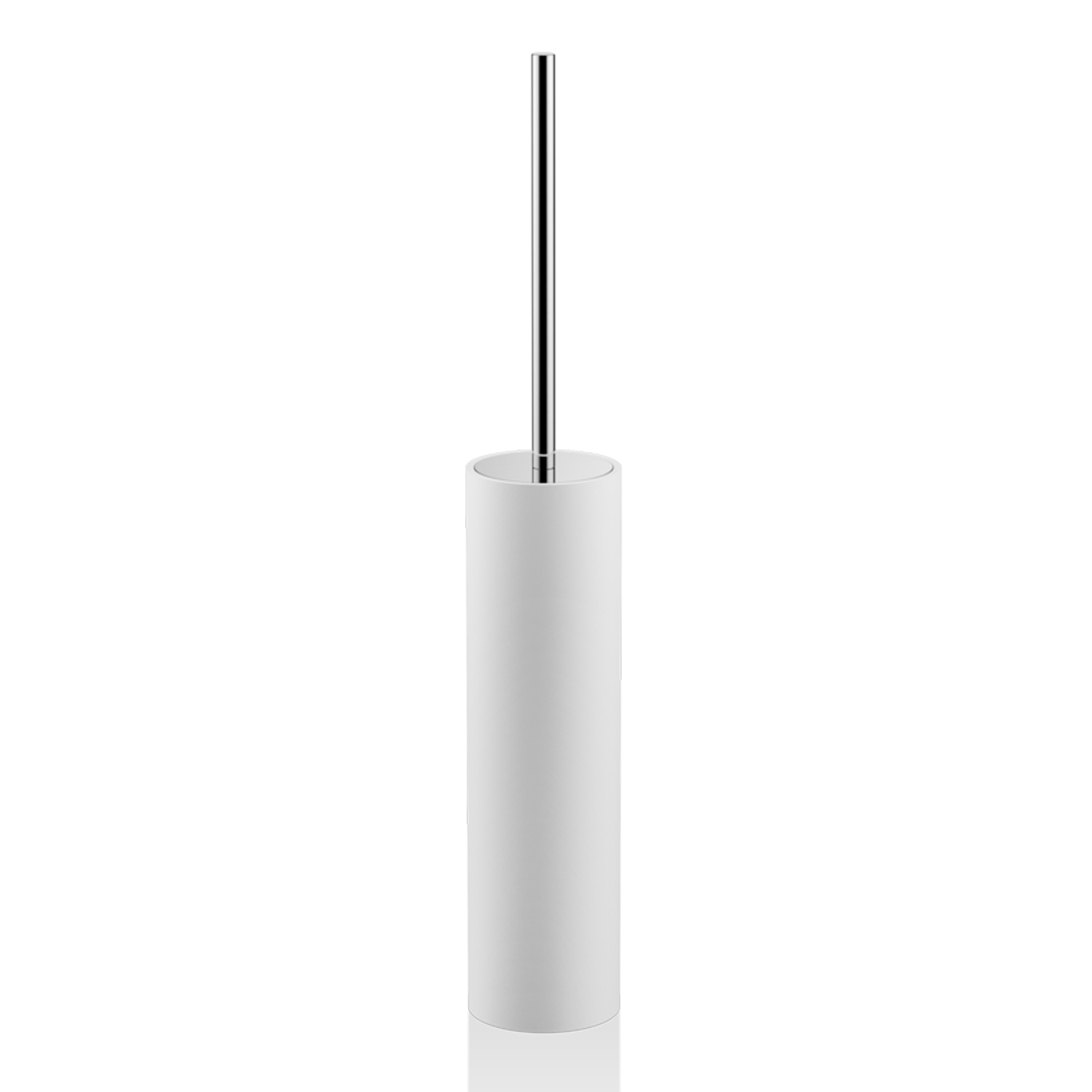 0970854 Stone Toilettenbrste Stand chrom wei Decor Walther 20630