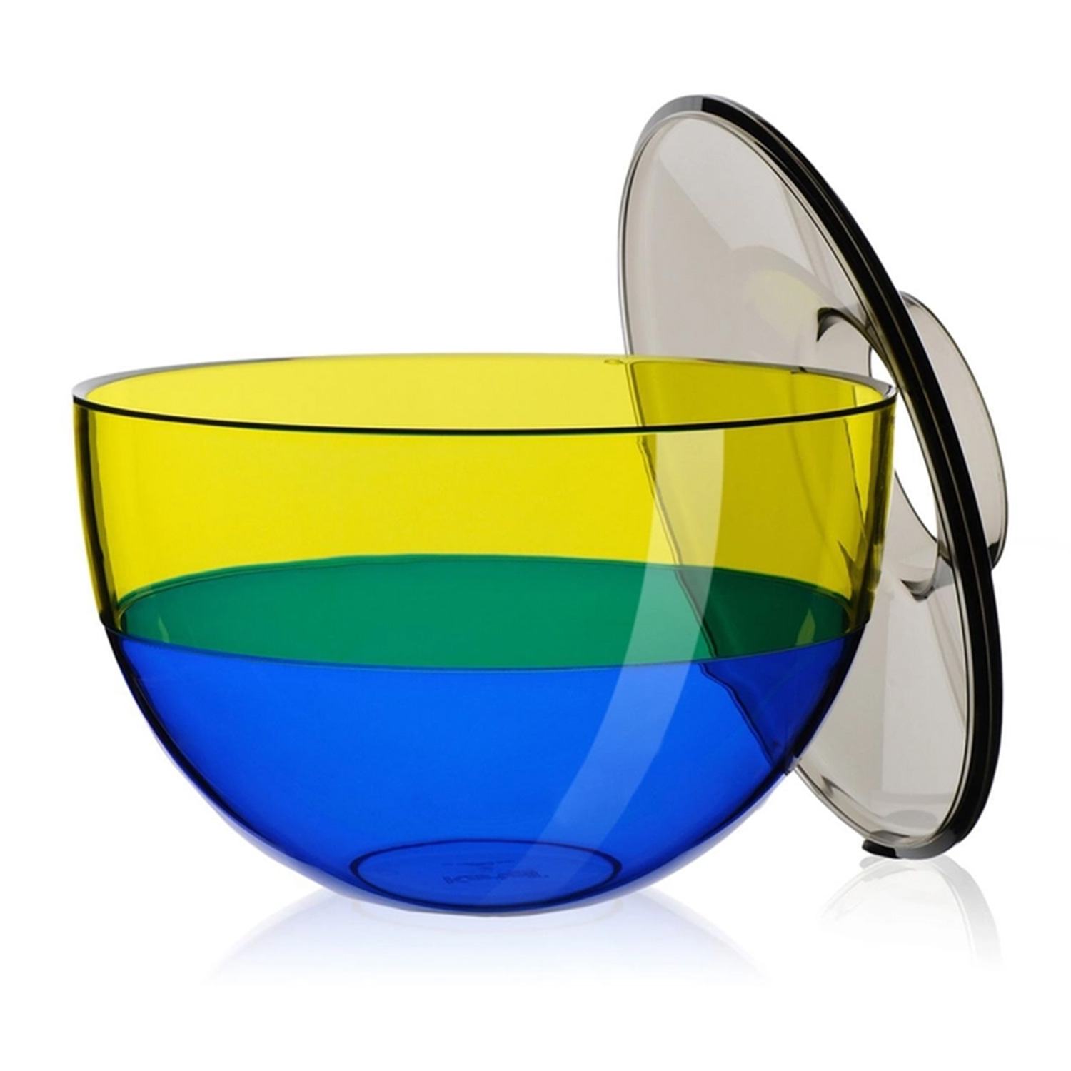 Kartell - Shibuya Vase grau/gelb/blau