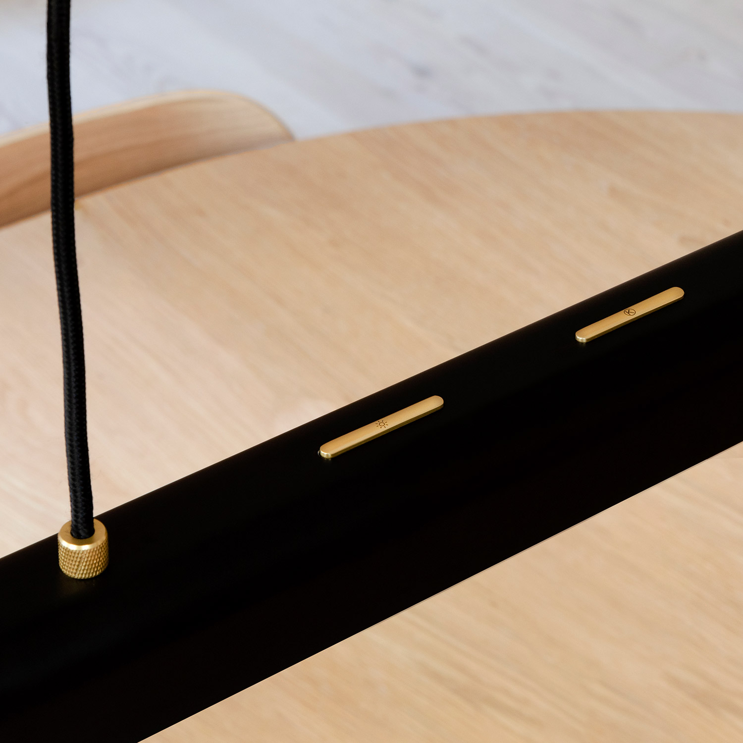leuchte hazel schwarz detail umage 86201