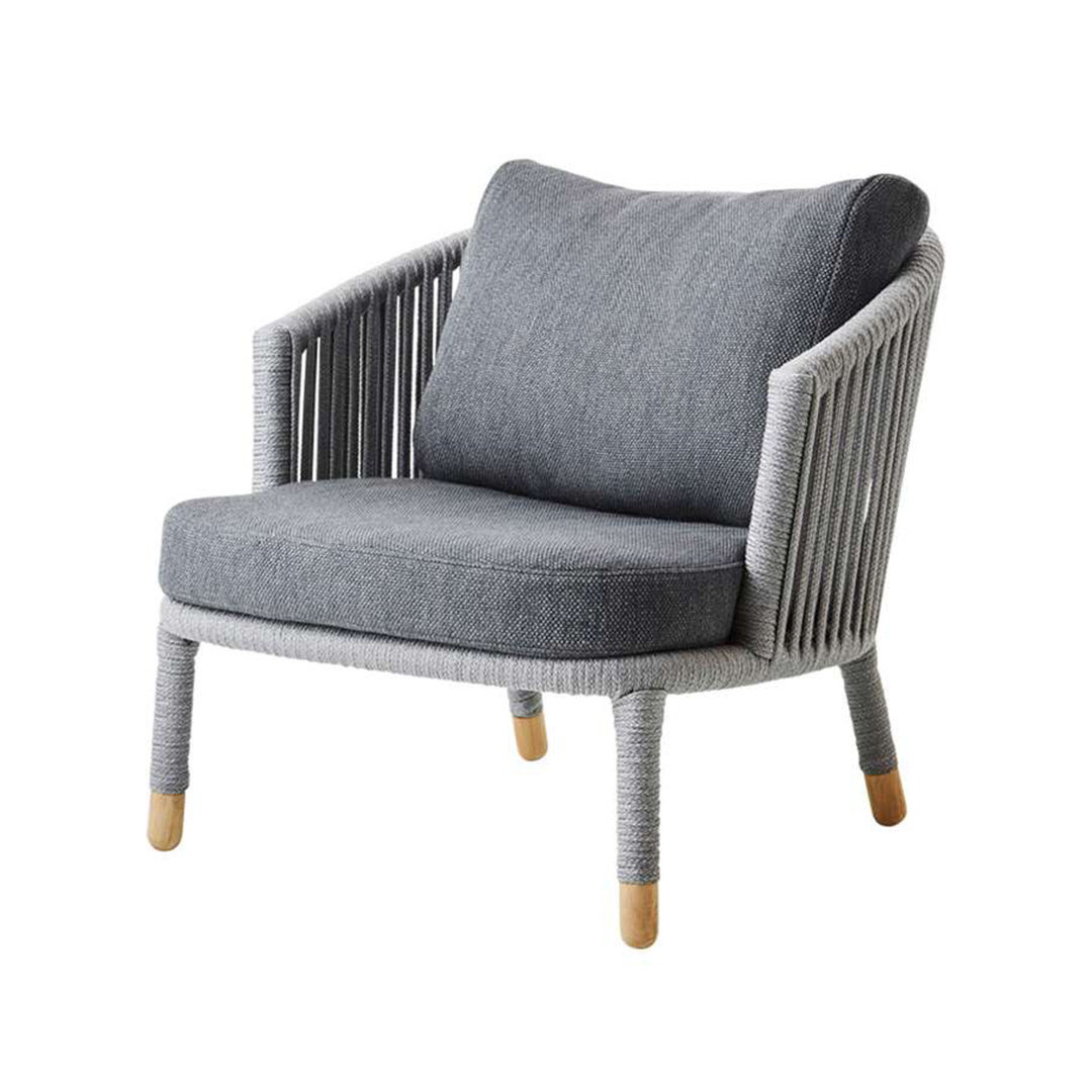 cane line moments loungesessel grey 78848
