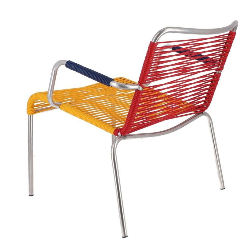 FIAM - Mya Spaghetti Loungesessel multicolor rot
