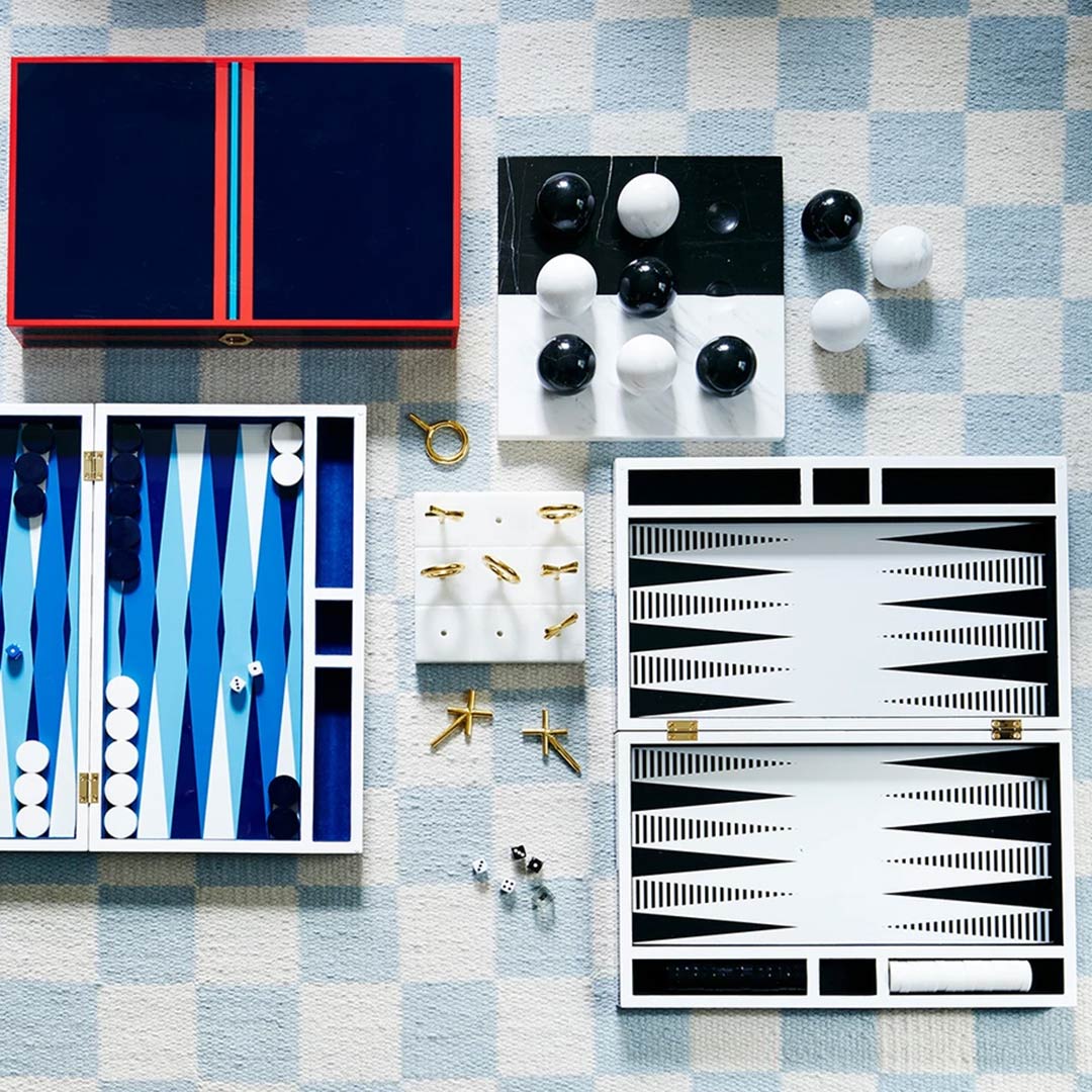 jonathan adler op art backgammon spiele 76779