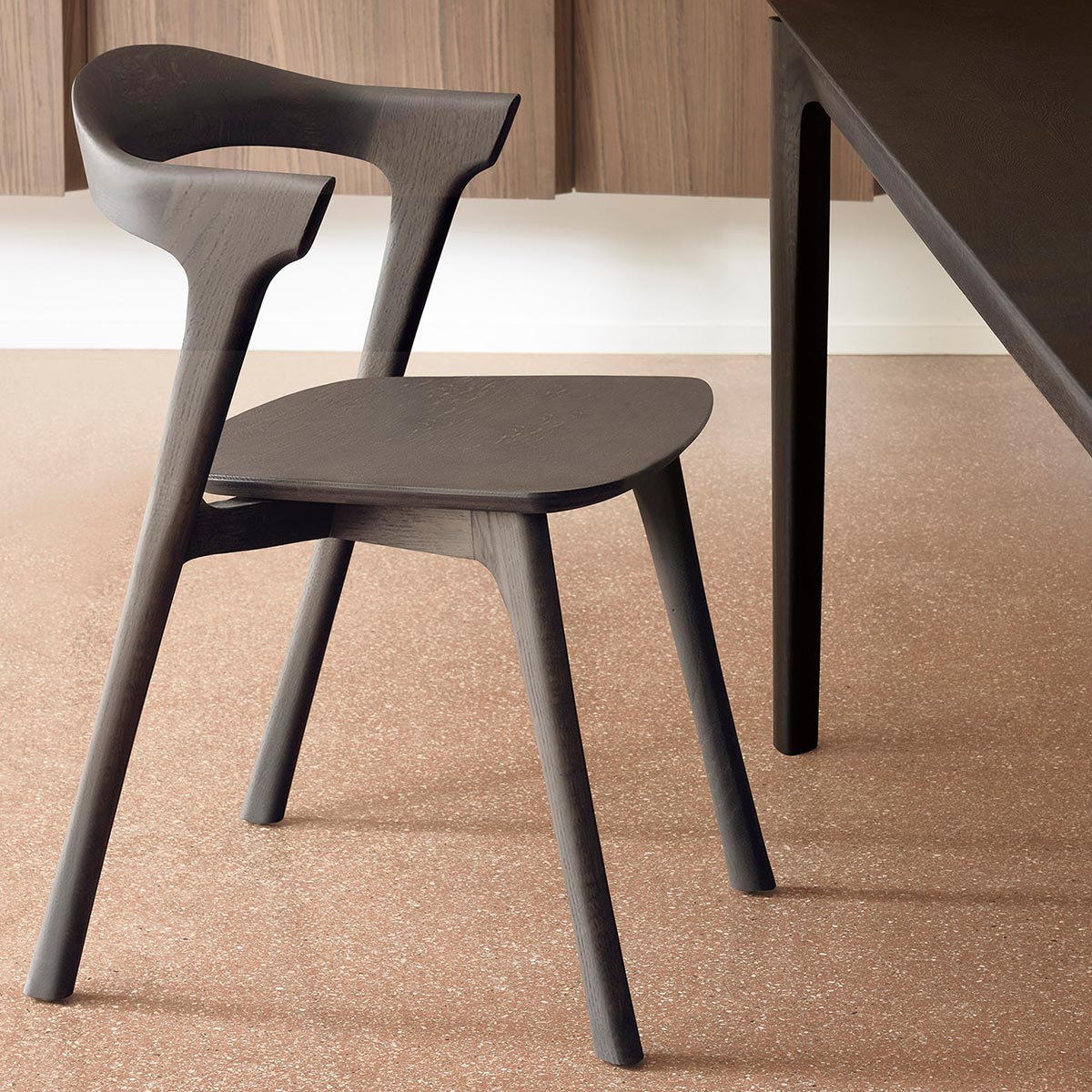 ehtnicraft bok stuhl eiche braun 85400