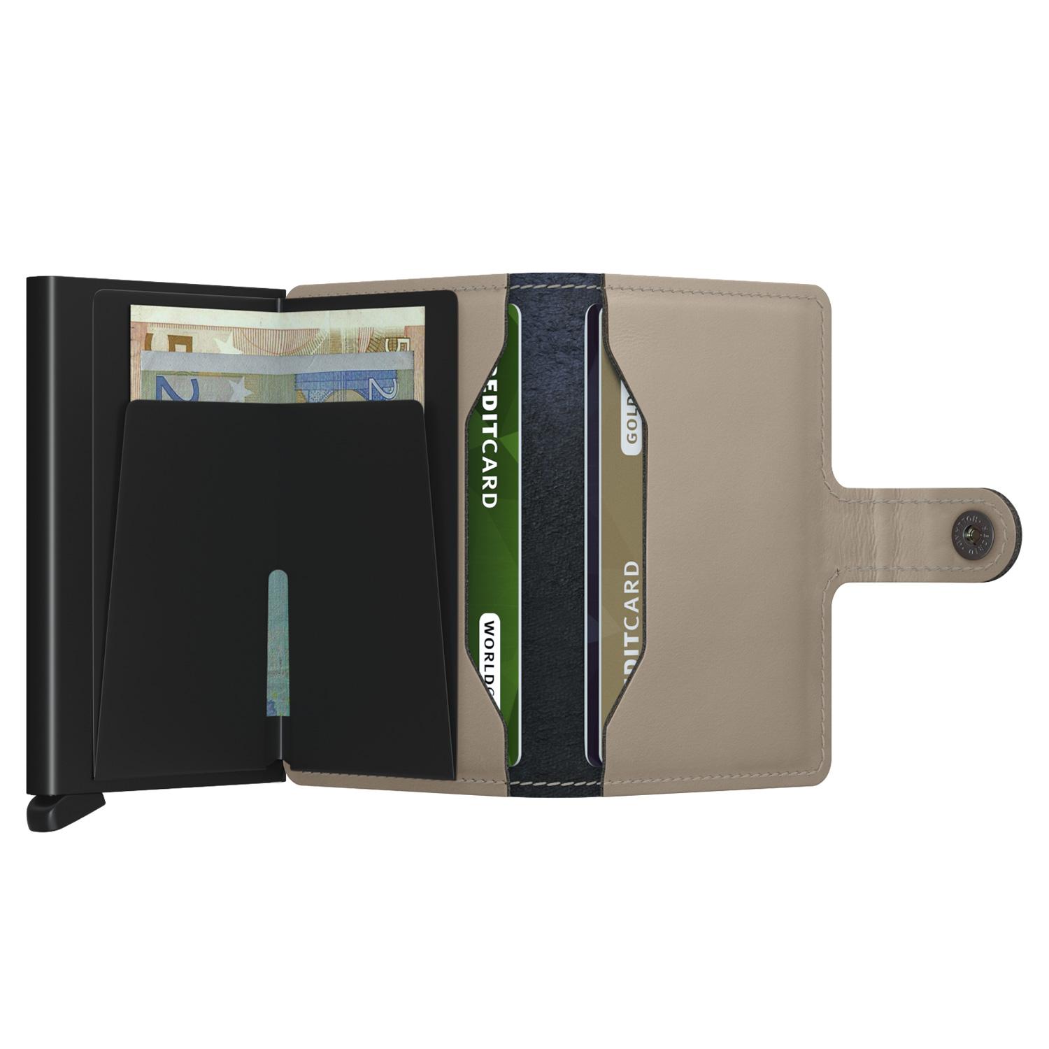 secrid miniwallet matte desert offen 83628