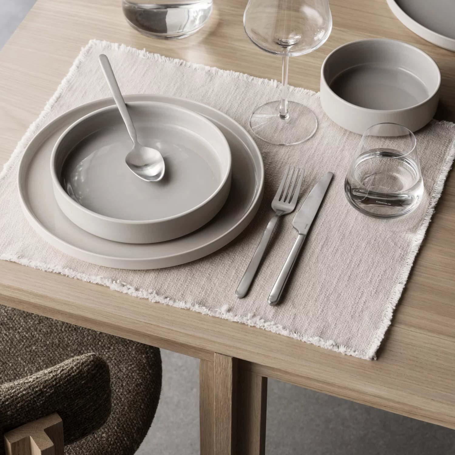blomus - PILAR Tiefer Teller moonbeam